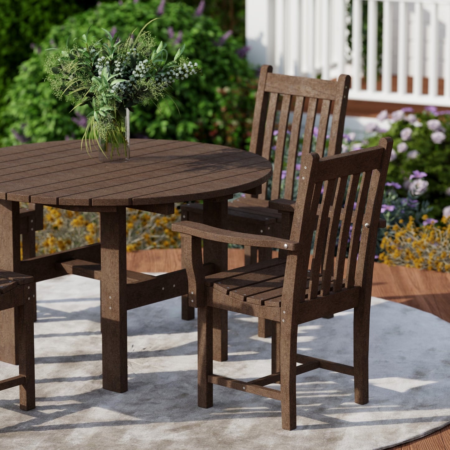 Wildridge Classic 5-Piece 46" Round Dining Set with Dining Chairs - LEAD TIME TO SHIP 4 TO 6 WEEKS