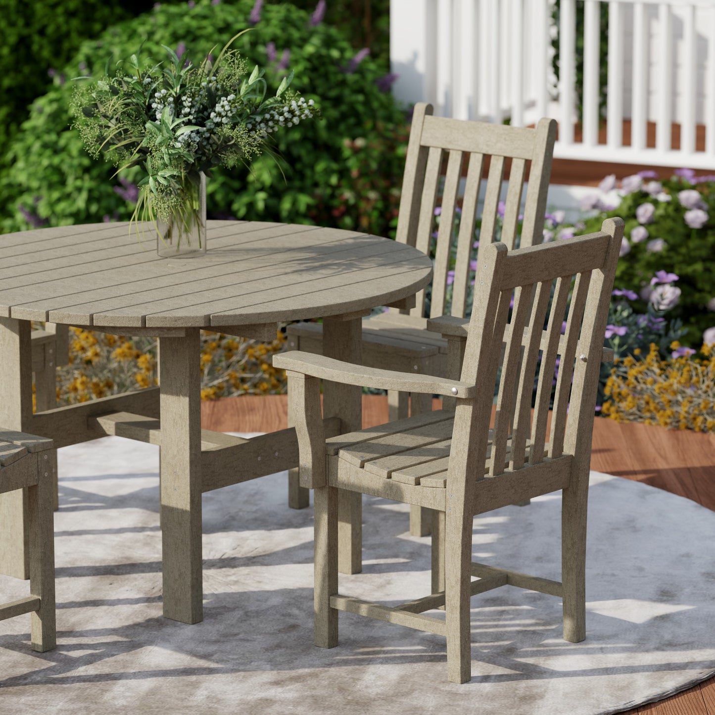 Wildridge Classic 5-Piece 46" Round Dining Set with Dining Chairs - LEAD TIME TO SHIP 4 TO 6 WEEKS