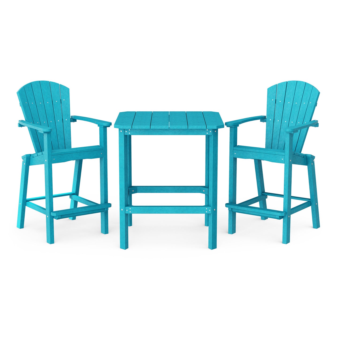 Wildridge Classic 3-Piece Bar Set (BAR HEIGHT) - LEAD TIME TO SHIP 4 TO 6 WEEKS