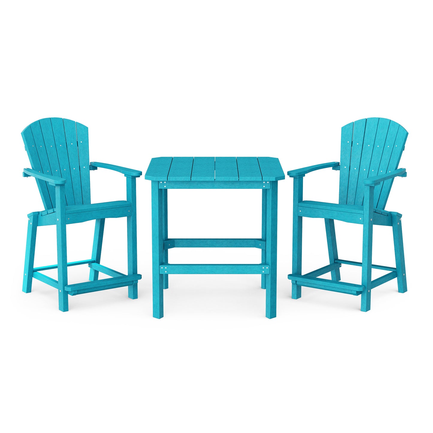 Wildridge Classic Outdoor 3-Piece Counter Set (COUNTER HEIGHT) - LEAD TIME TO SHIP 4 TO 6 WEEKS