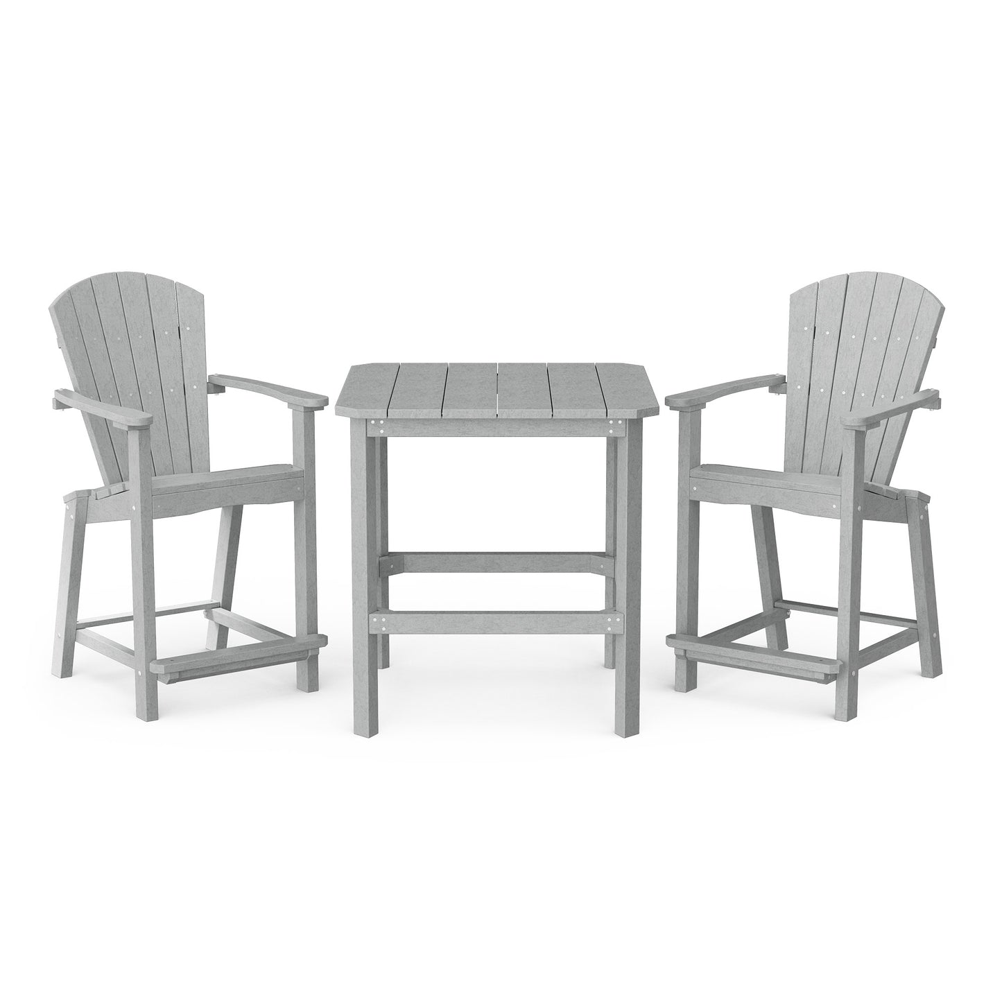 Wildridge Classic Outdoor 3-Piece Counter Set (COUNTER HEIGHT) - LEAD TIME TO SHIP 4 TO 6 WEEKS