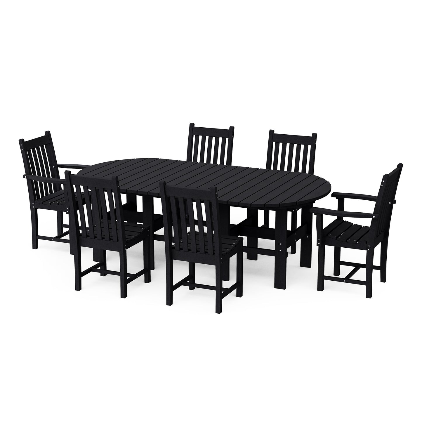 Wildridge Classic 7-PIECE 44" X 84" DINING SET (DINING HEIGHT) - LEAD TIME TO SHIP 4 TO 6 WEEKS