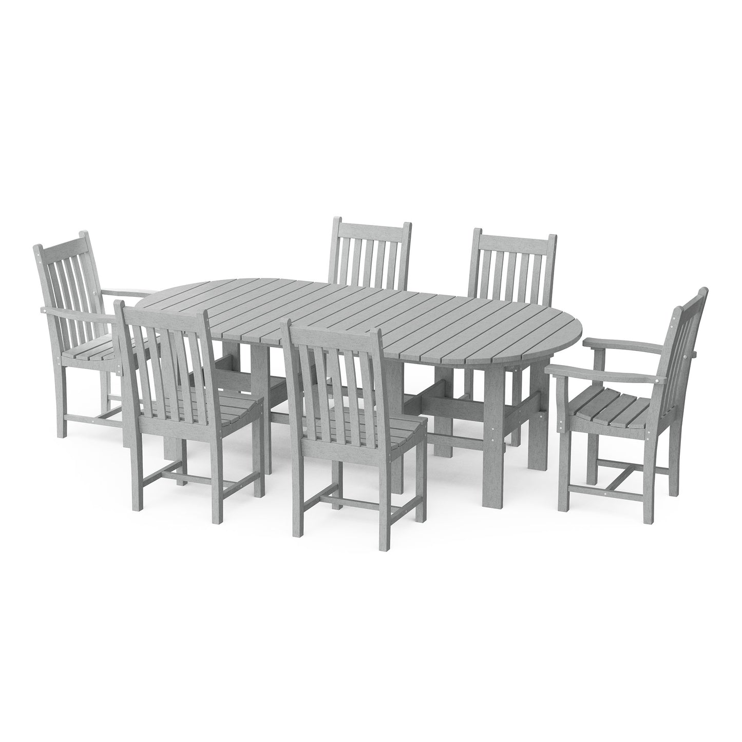 Wildridge Classic 7-PIECE 44" X 84" DINING SET (DINING HEIGHT) - LEAD TIME TO SHIP 4 TO 6 WEEKS