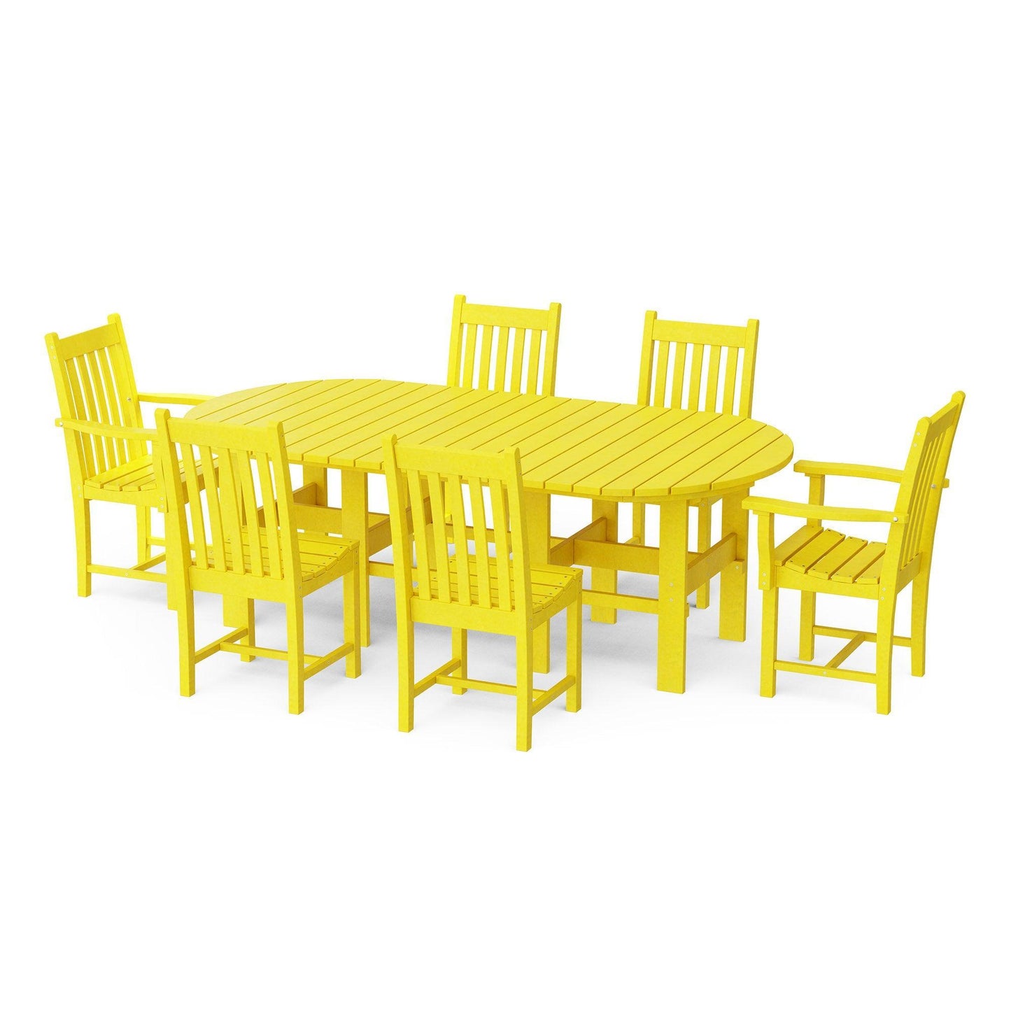 Wildridge Classic 7-PIECE 44" X 84" DINING SET (DINING HEIGHT) - LEAD TIME TO SHIP 4 TO 6 WEEKS