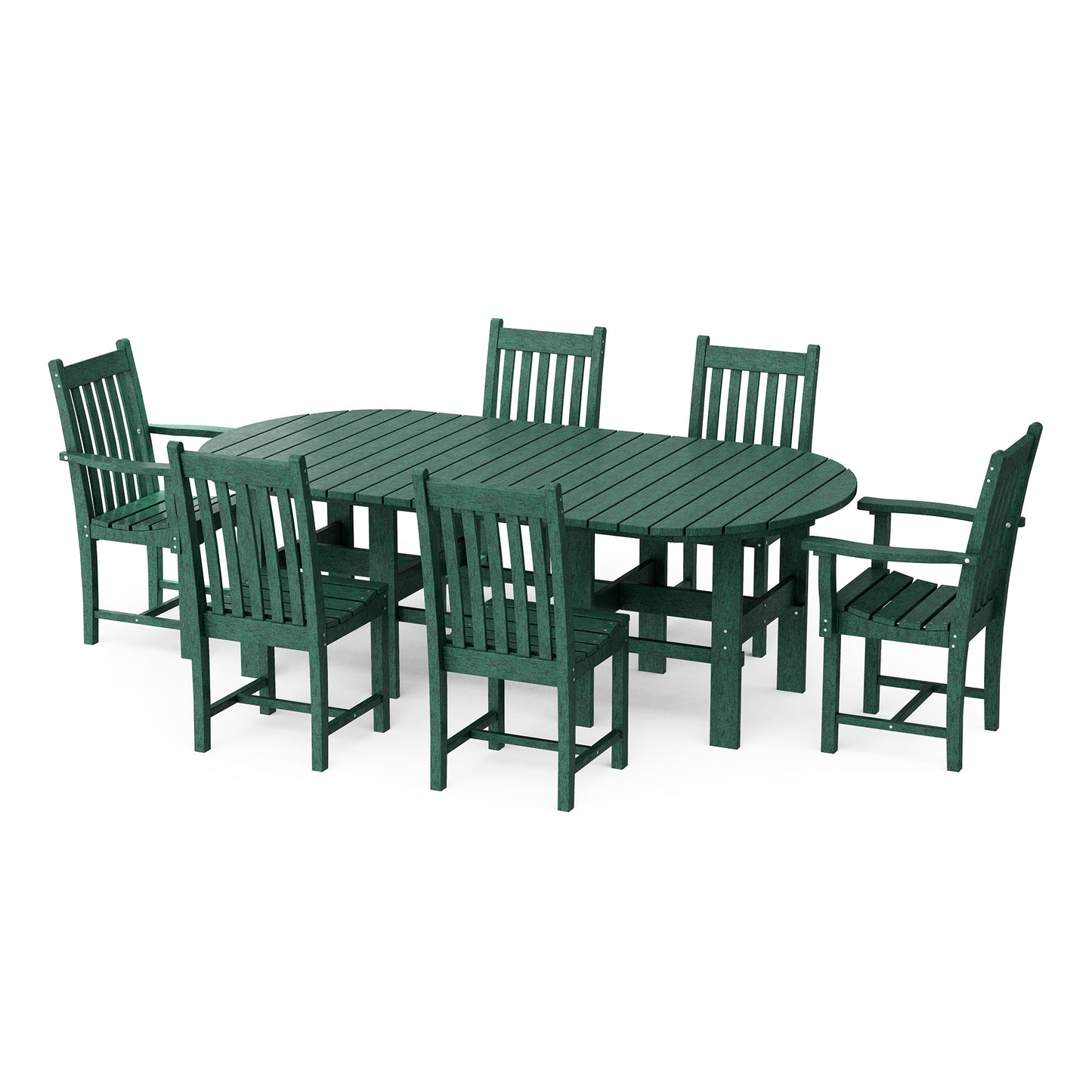 Wildridge Classic 7-PIECE 44" X 84" DINING SET (DINING HEIGHT) - LEAD TIME TO SHIP 4 TO 6 WEEKS