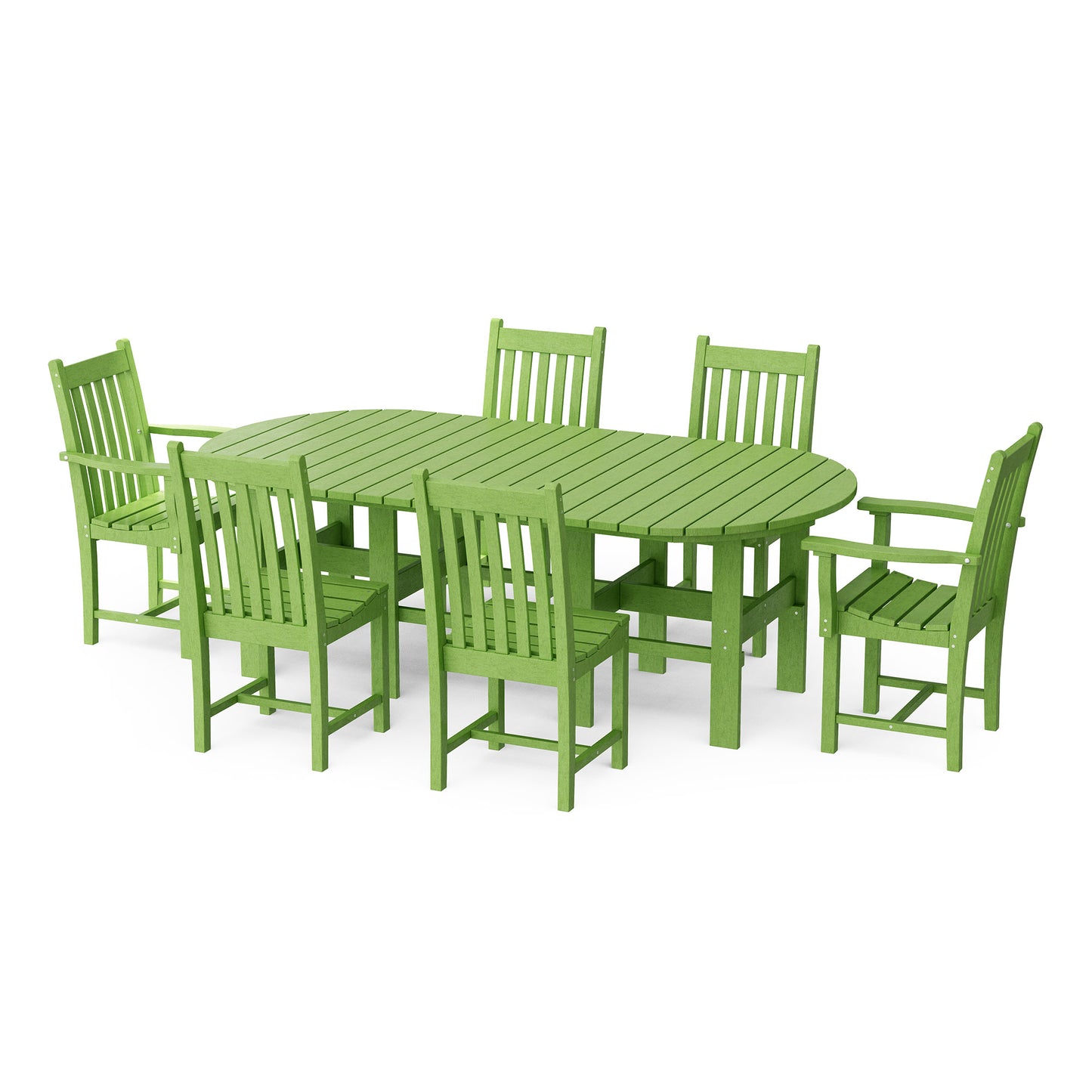 Wildridge Classic 7-PIECE 44" X 84" DINING SET (DINING HEIGHT) - LEAD TIME TO SHIP 4 TO 6 WEEKS