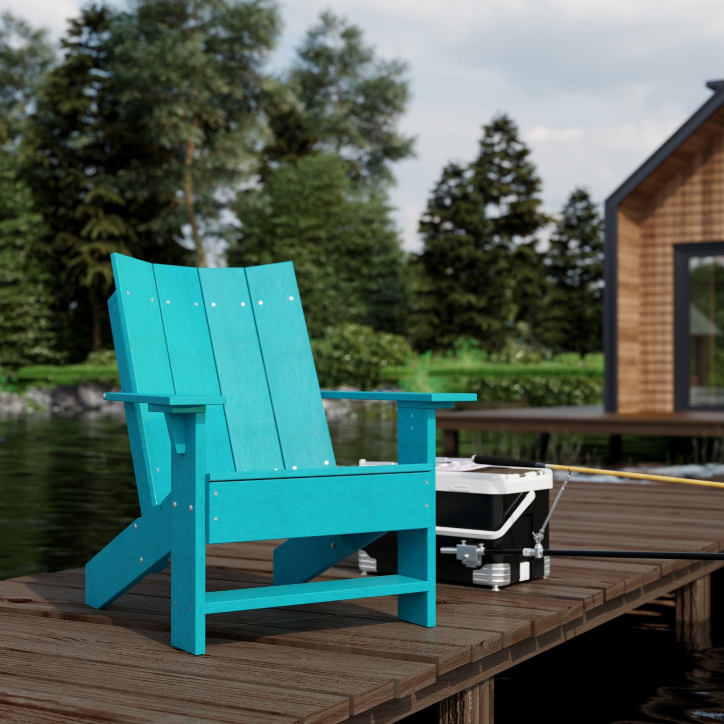 Wildridge Contemporary Adirondack Chair (QUICK SHIP) - LEAD TIME TO SHIP 10 BUSINESS DAYS OR LESS