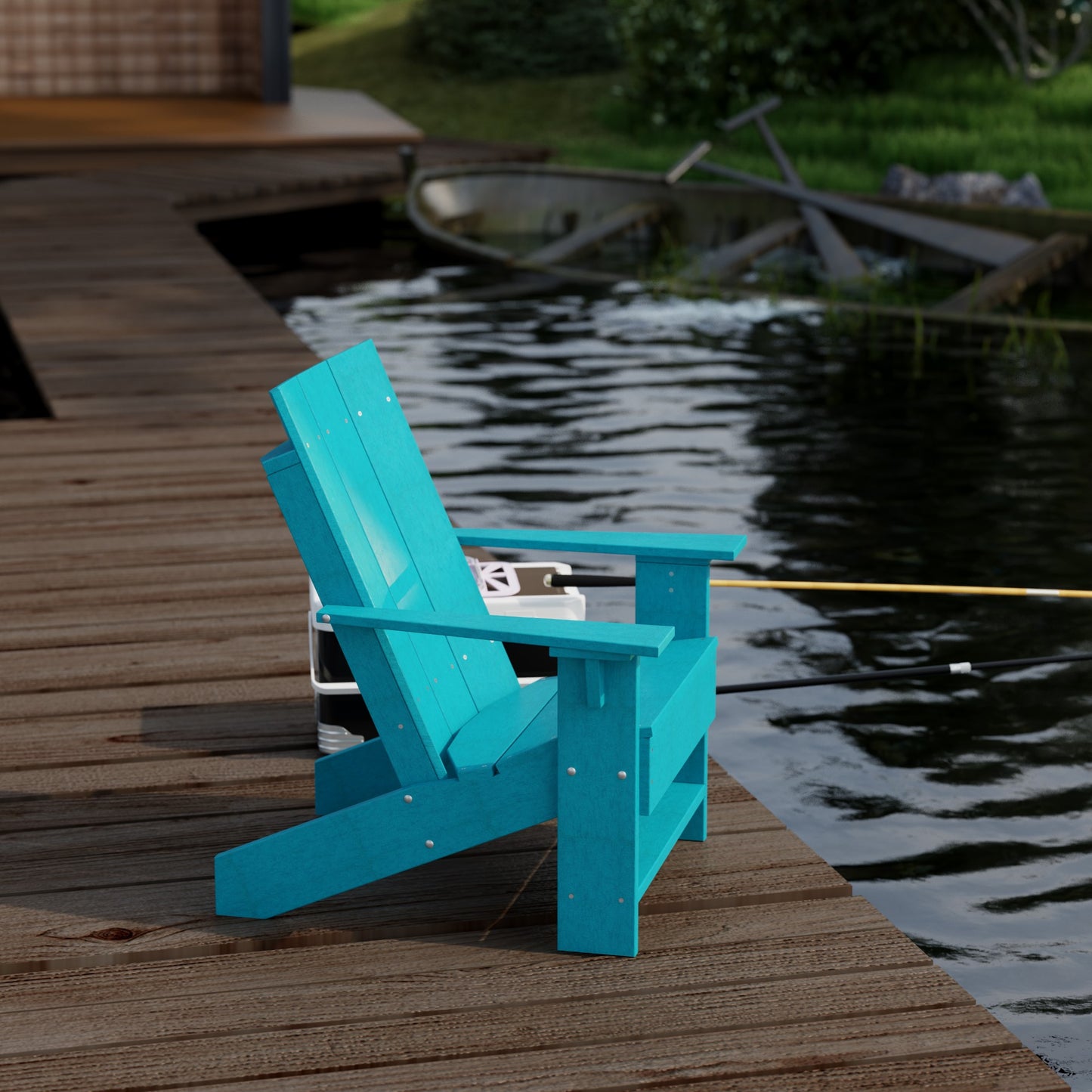 Wildridge Contemporary Adirondack Chair (QUICK SHIP) - LEAD TIME TO SHIP 10 BUSINESS DAYS OR LESS