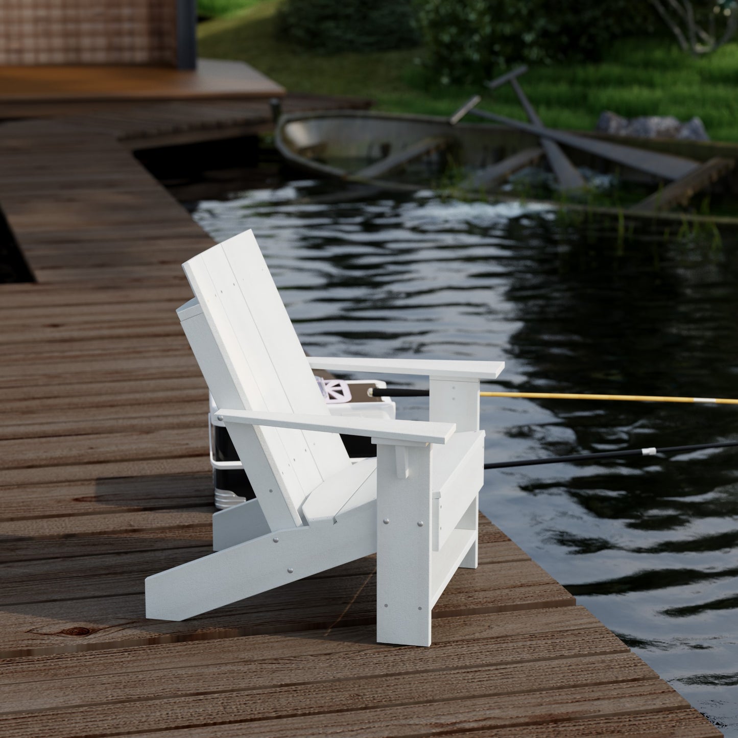 Wildridge Contemporary Adirondack Chair (QUICK SHIP) - LEAD TIME TO SHIP 10 BUSINESS DAYS OR LESS
