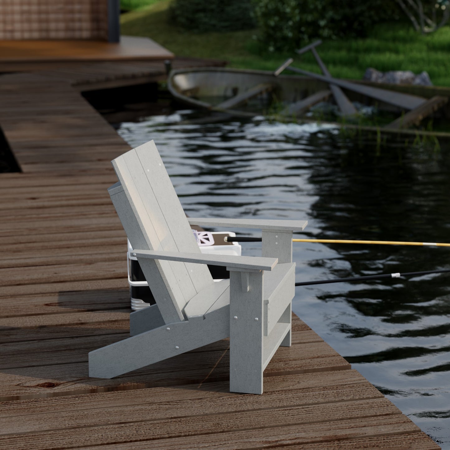 Wildridge Contemporary Adirondack Chair (QUICK SHIP) - LEAD TIME TO SHIP 10 BUSINESS DAYS OR LESS