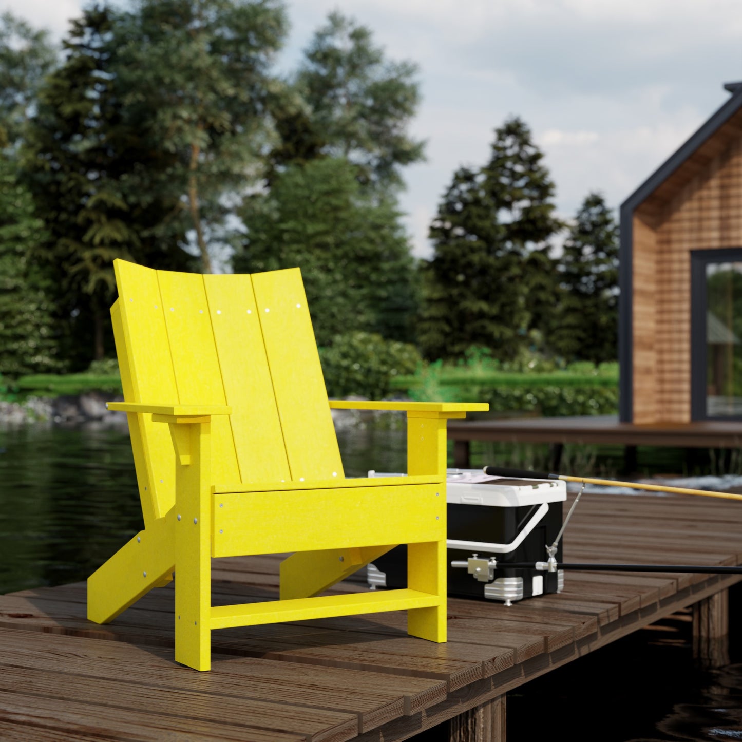 Wildridge Contemporary Adirondack Chair (QUICK SHIP) - LEAD TIME TO SHIP 10 BUSINESS DAYS OR LESS