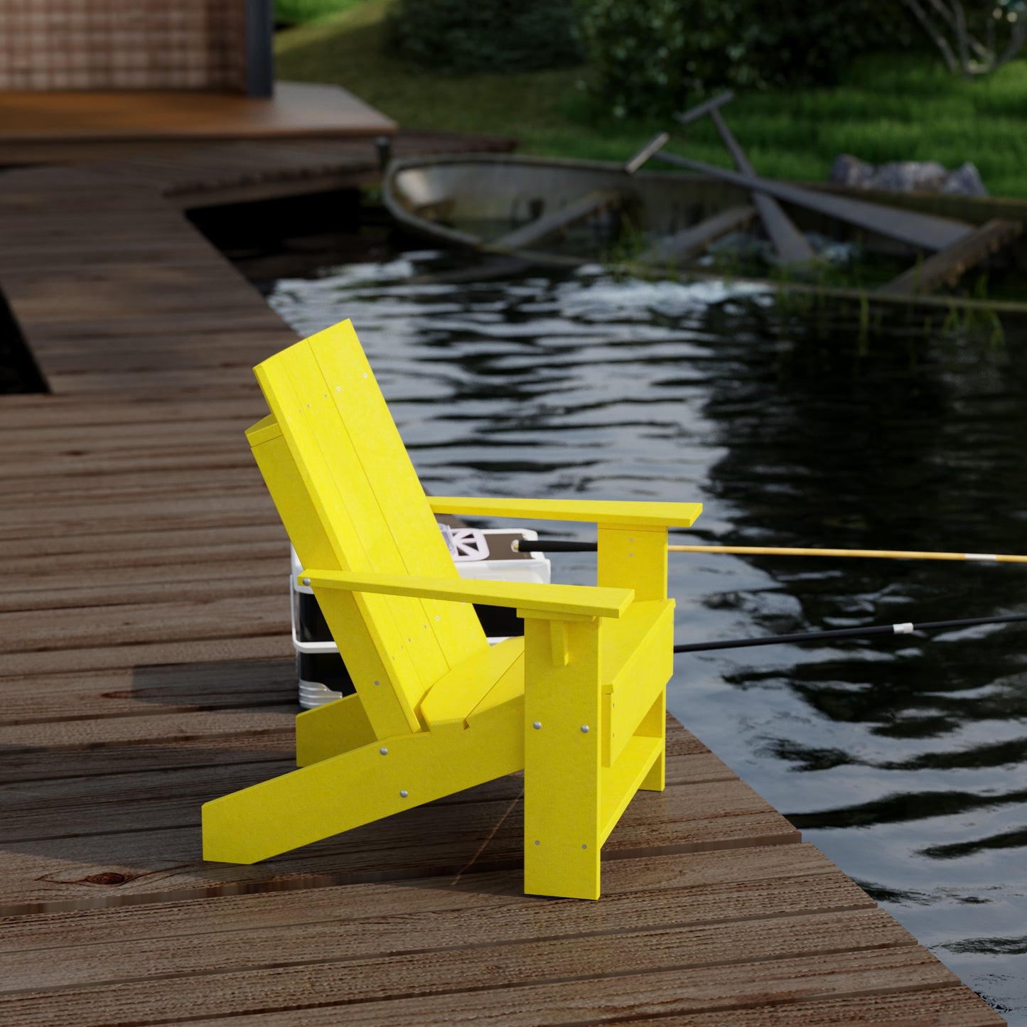 Wildridge Contemporary Adirondack Chair (QUICK SHIP) - LEAD TIME TO SHIP 10 BUSINESS DAYS OR LESS