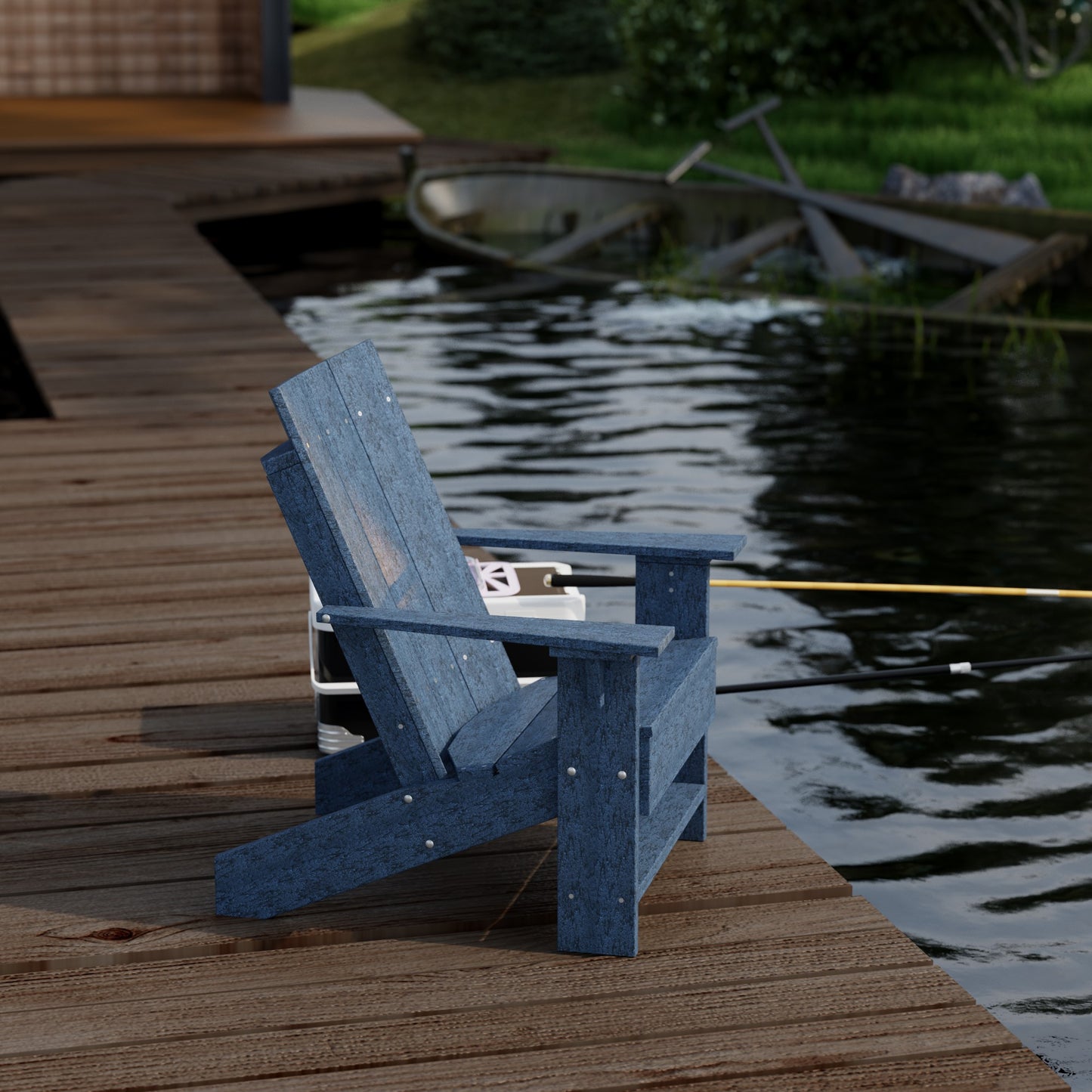 Wildridge Contemporary Adirondack Chair (QUICK SHIP) - LEAD TIME TO SHIP 10 BUSINESS DAYS OR LESS