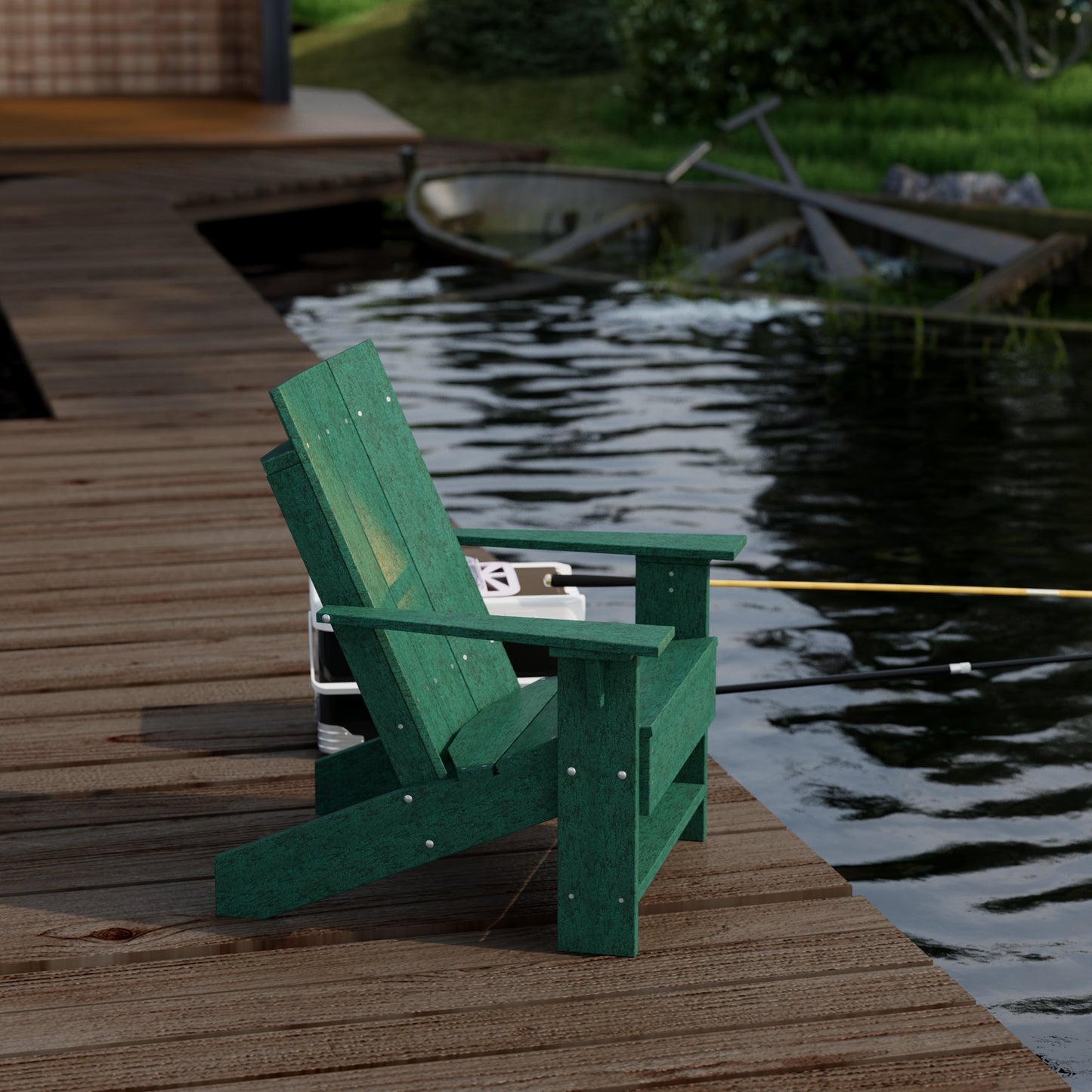 Wildridge Contemporary Adirondack Chair (QUICK SHIP) - LEAD TIME TO SHIP 10 BUSINESS DAYS OR LESS