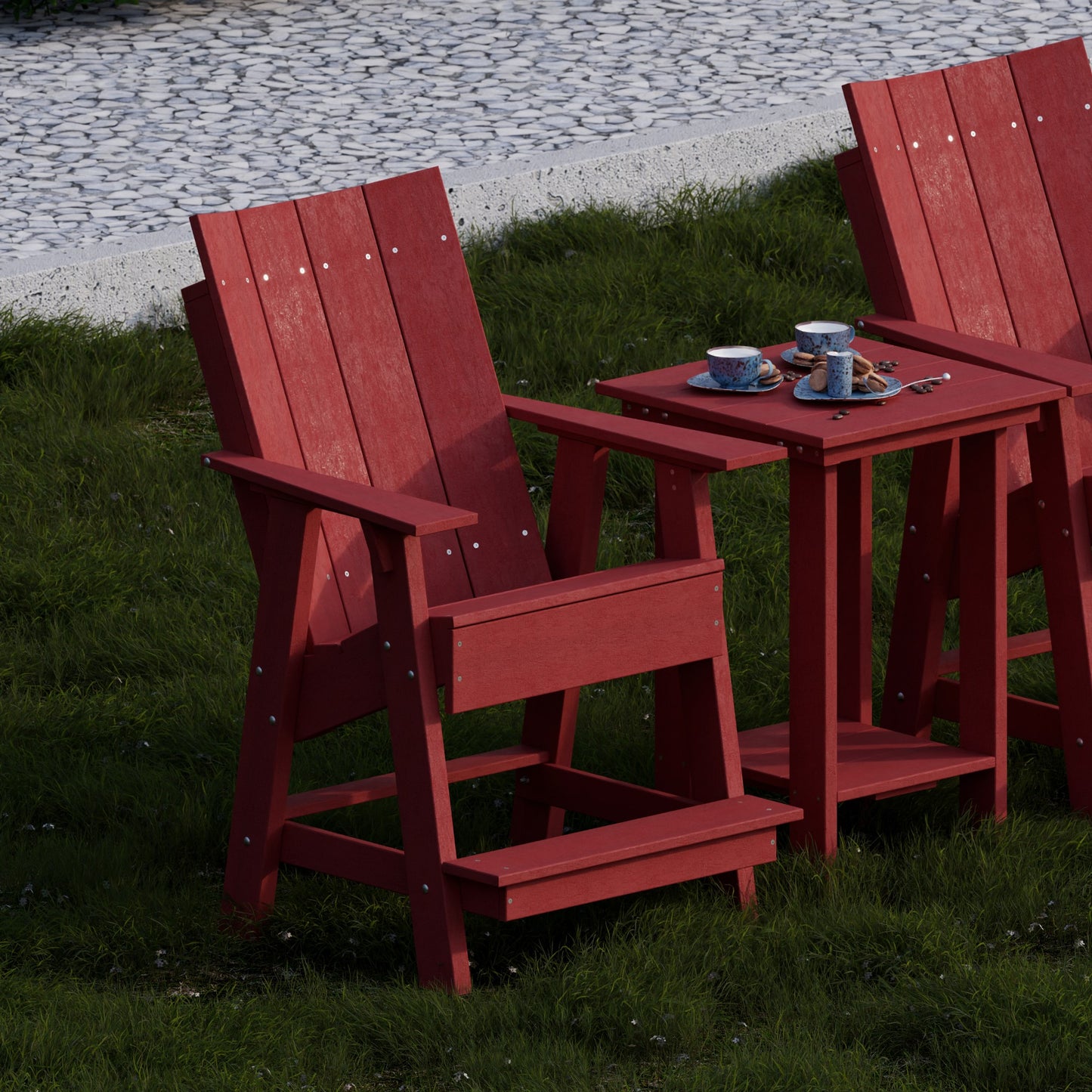 Wildridge Contemporary High Adirondack Chair (QUICK SHIP) - LEAD TIME TO SHIP 10 BUSINESS DAYS OR LESS