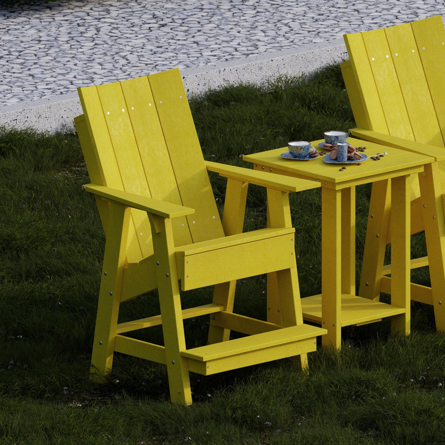 Wildridge Contemporary High Adirondack Chair (QUICK SHIP) - LEAD TIME TO SHIP 10 BUSINESS DAYS OR LESS