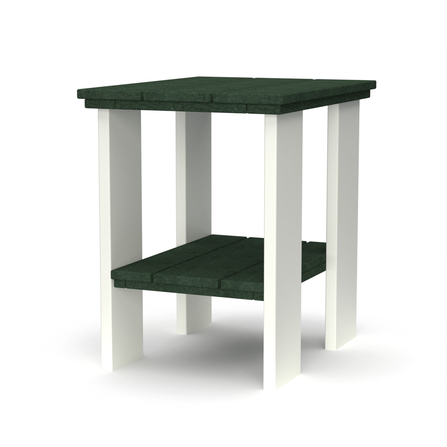 Wildridge Recycled Plastic Outdoor Contemporary Side Table  (QUICK SHIP) - LEAD TIME TO SHIP 3 TO 4 BUSINESS DAYS