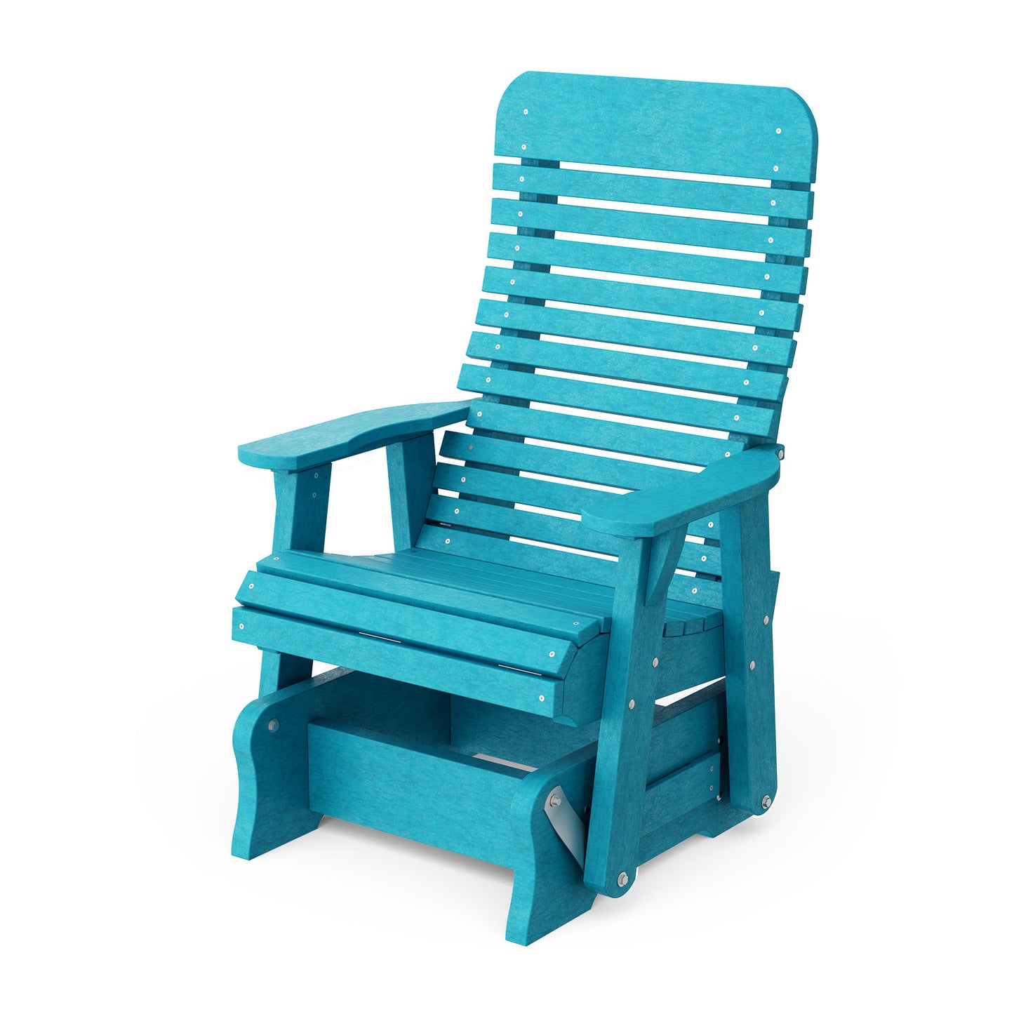 Wildridge Outdoor Recycled Plastic Single Signature Glider - LEAD TIME TO SHIP 4 TO 6 WEEKS