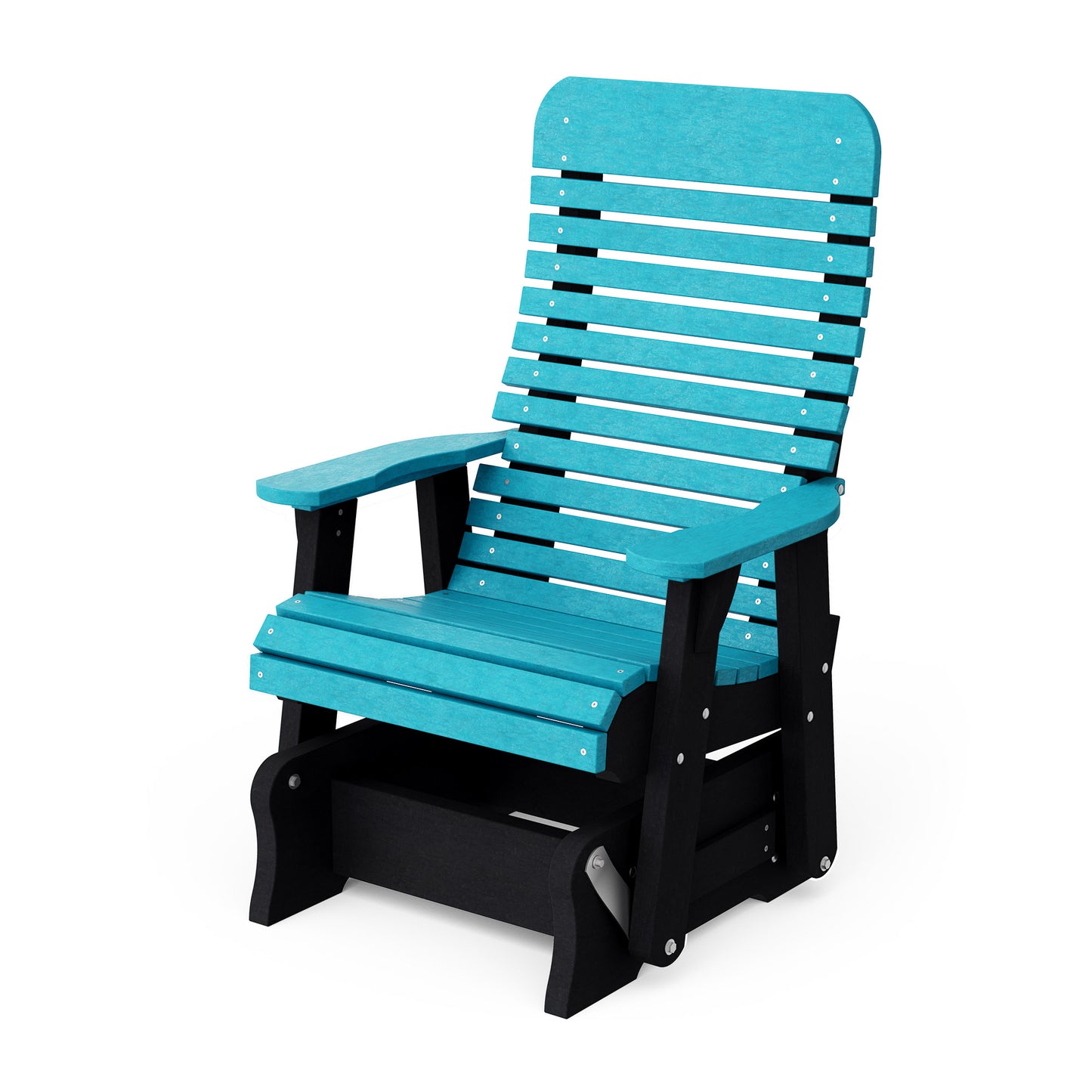 Wildridge Outdoor Recycled Plastic Single Signature Glider - LEAD TIME TO SHIP 4 TO 6 WEEKS
