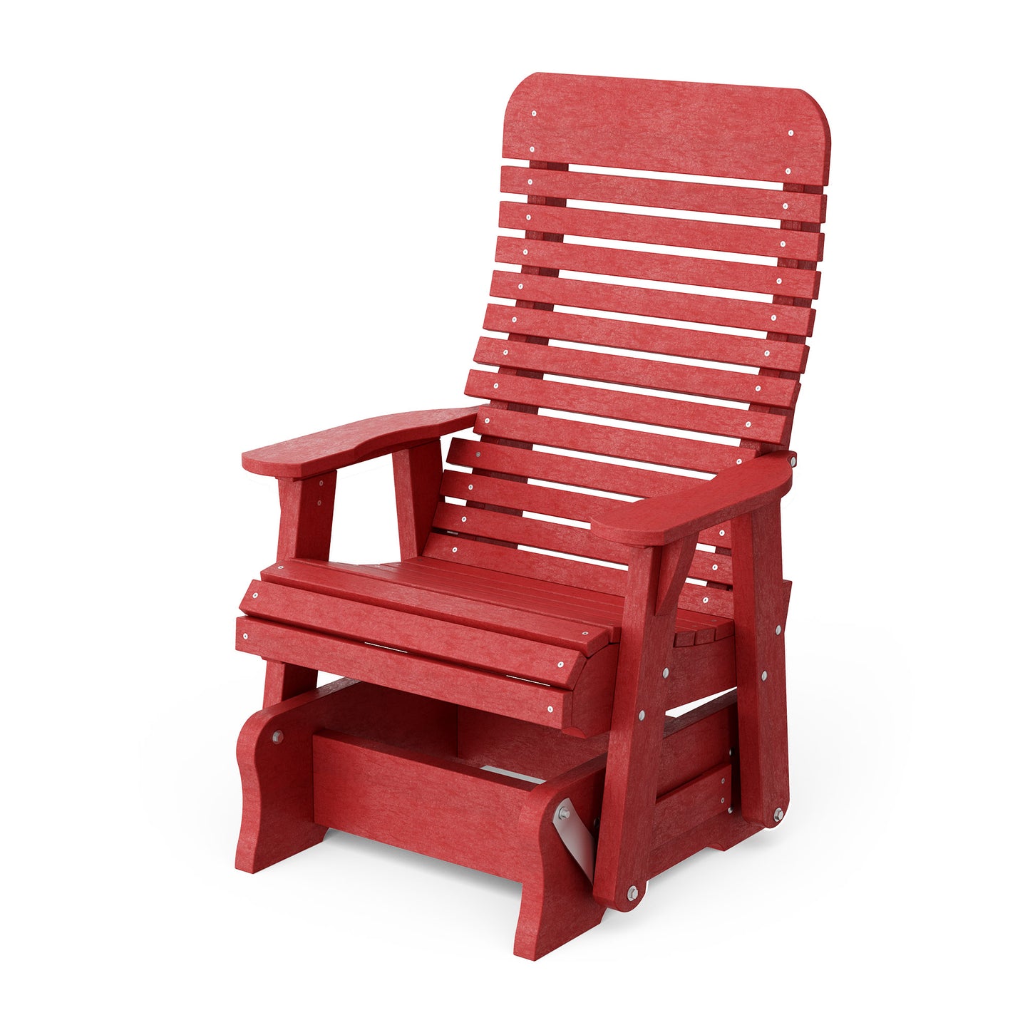 Wildridge Outdoor Recycled Plastic Single Signature Glider - LEAD TIME TO SHIP 4 TO 6 WEEKS