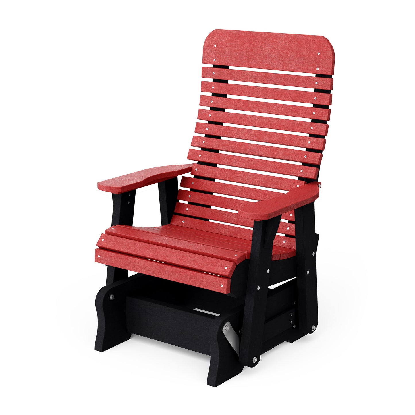 Wildridge Outdoor Recycled Plastic Single Signature Glider - LEAD TIME TO SHIP 4 TO 6 WEEKS