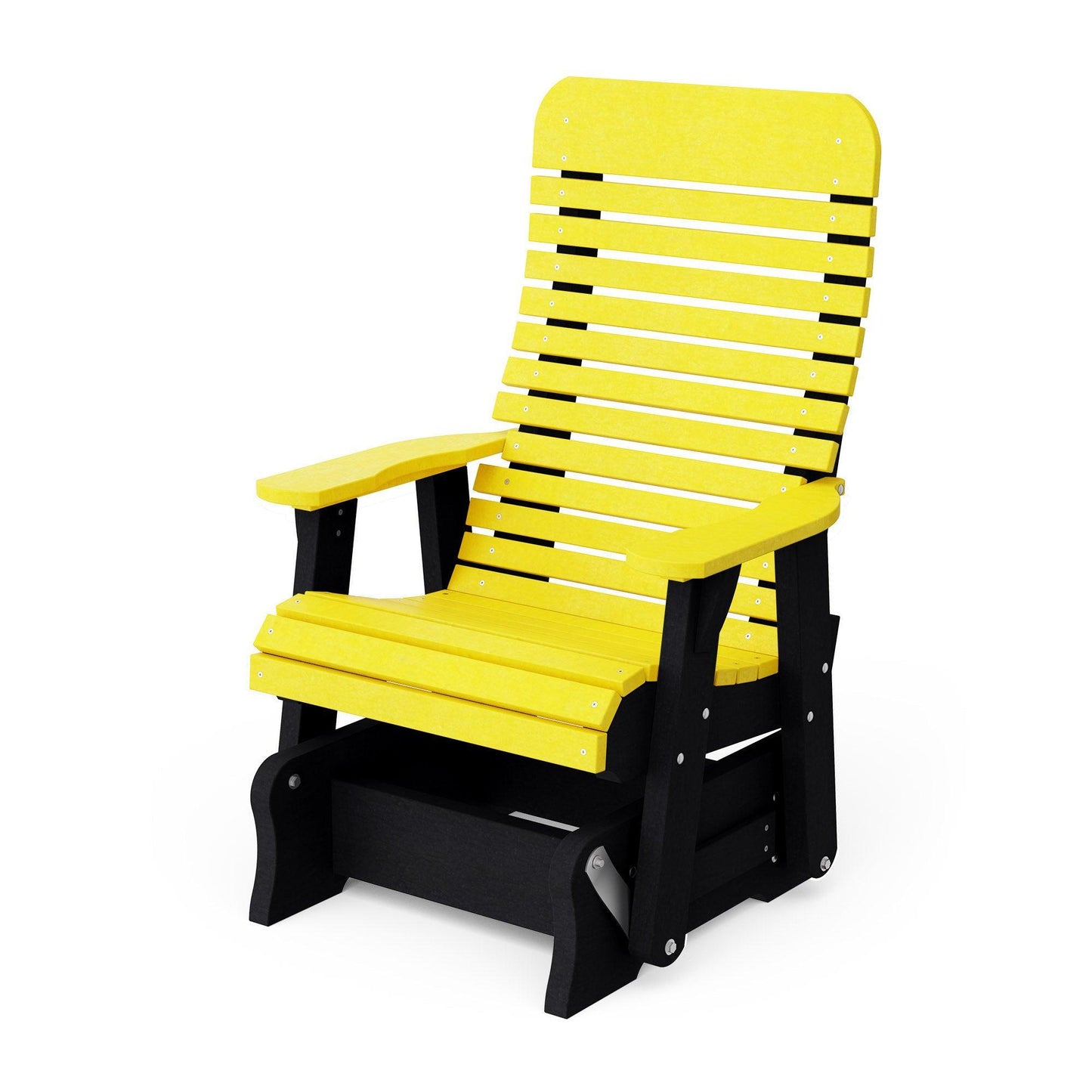 Wildridge Outdoor Recycled Plastic Single Signature Glider - LEAD TIME TO SHIP 4 TO 6 WEEKS