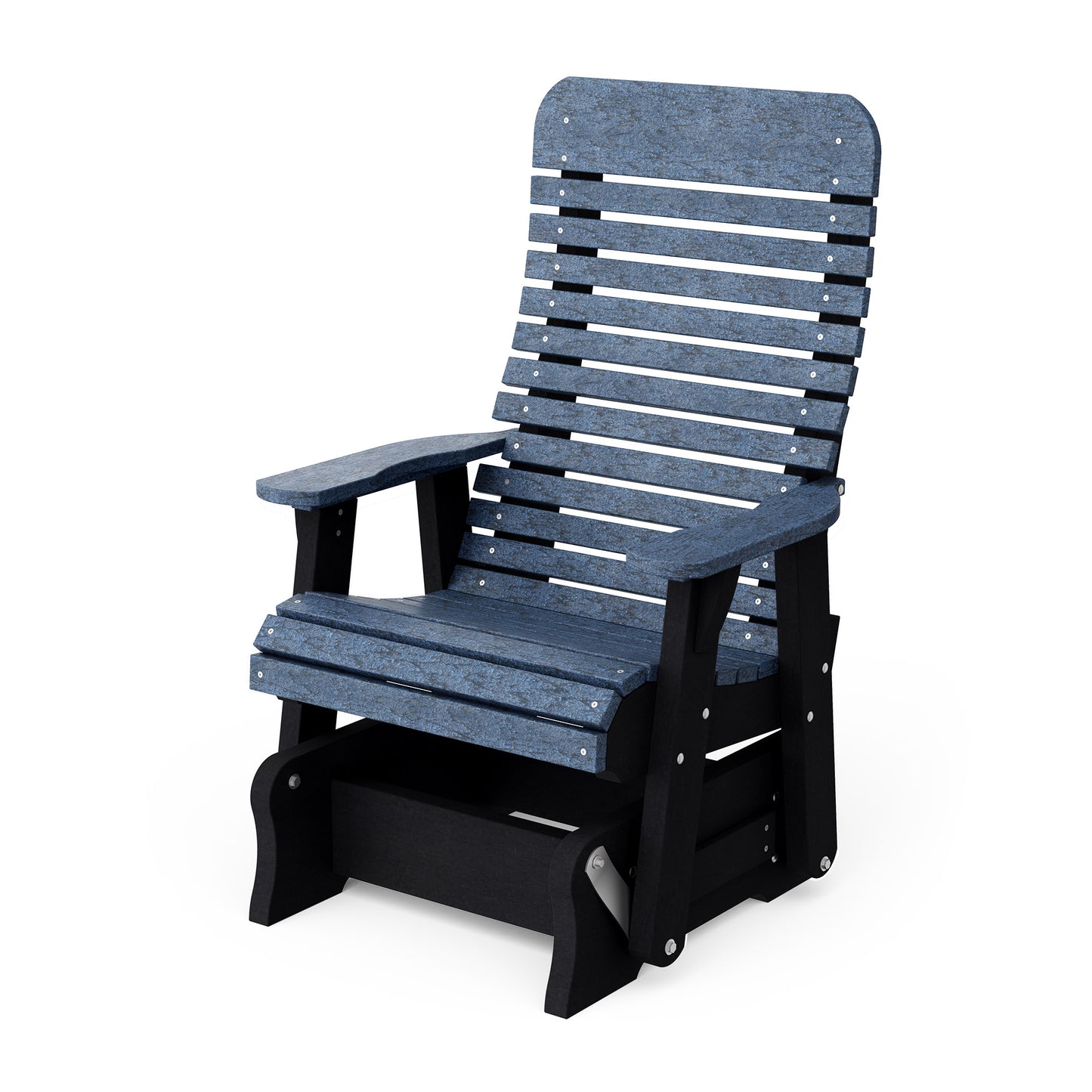Wildridge Outdoor Recycled Plastic Single Signature Glider - LEAD TIME TO SHIP 4 TO 6 WEEKS