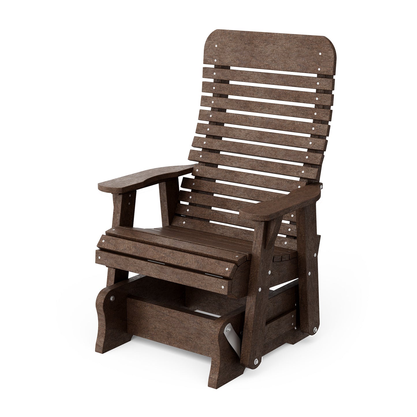 Wildridge Outdoor Recycled Plastic Single Signature Glider - LEAD TIME TO SHIP 4 TO 6 WEEKS