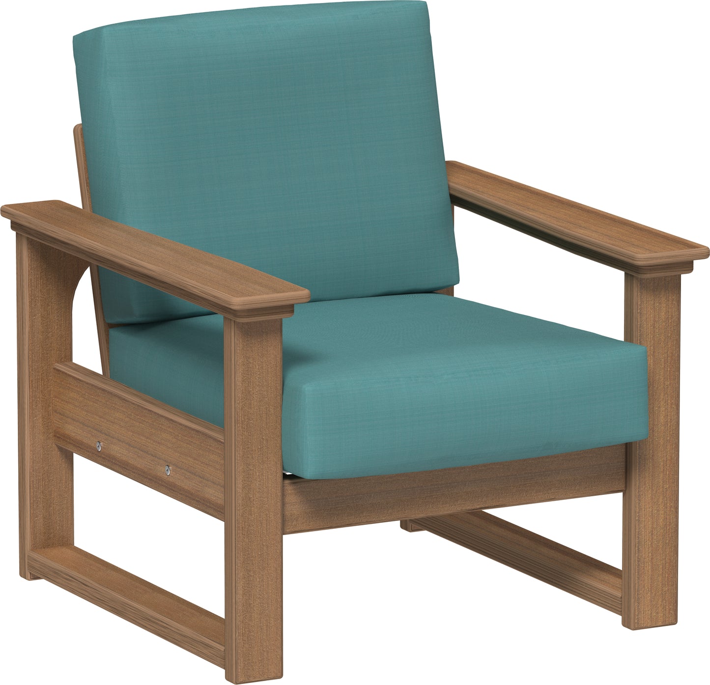 LuxCraft Recycled Plastic Lanai Deep Seating Chair - LEAD TIME TO SHIP 3 TO 4 WEEKS
