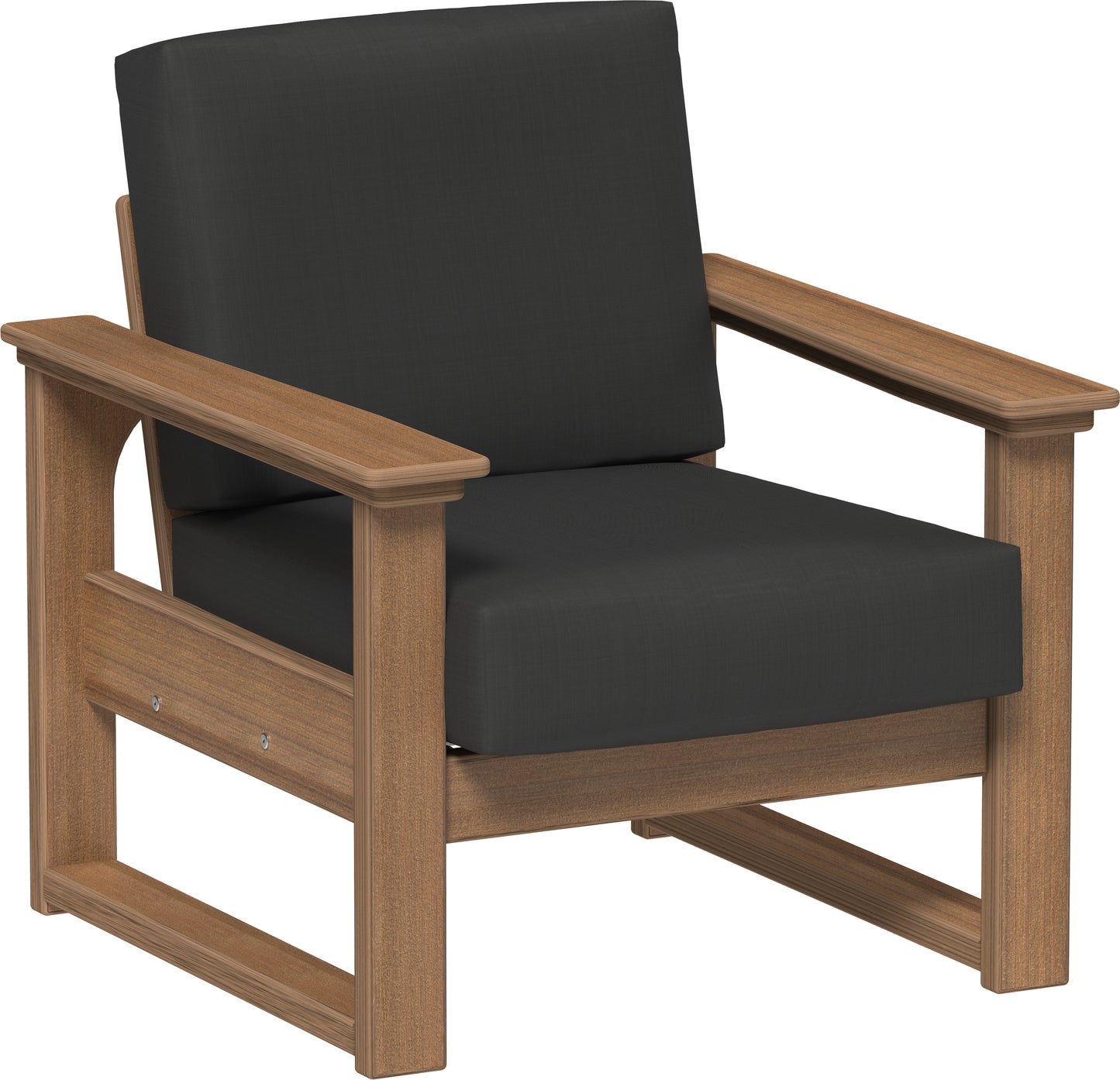 LuxCraft Recycled Plastic Lanai Deep Seating Chair - LEAD TIME TO SHIP 3 TO 4 WEEKS