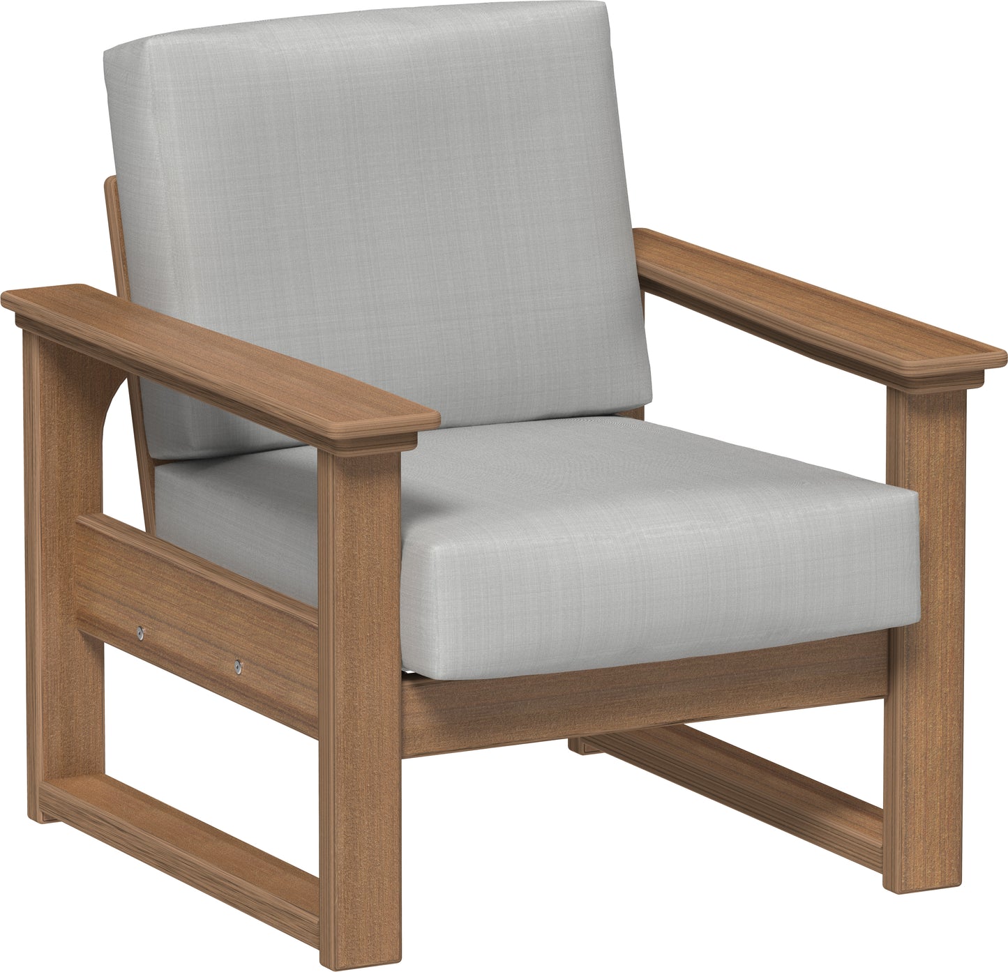 LuxCraft Recycled Plastic Lanai Deep Seating Chair - LEAD TIME TO SHIP 3 TO 4 WEEKS