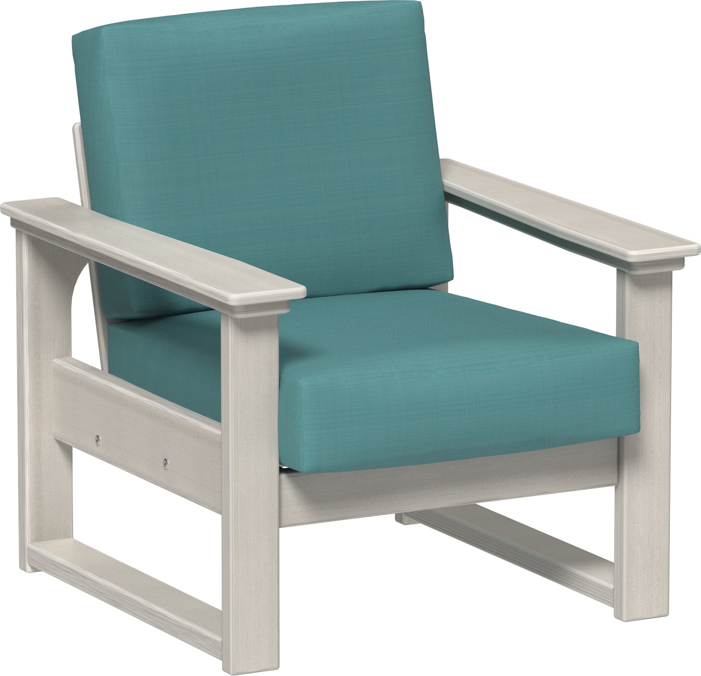 LuxCraft Recycled Plastic Lanai Deep Seating Chair - LEAD TIME TO SHIP 3 TO 4 WEEKS