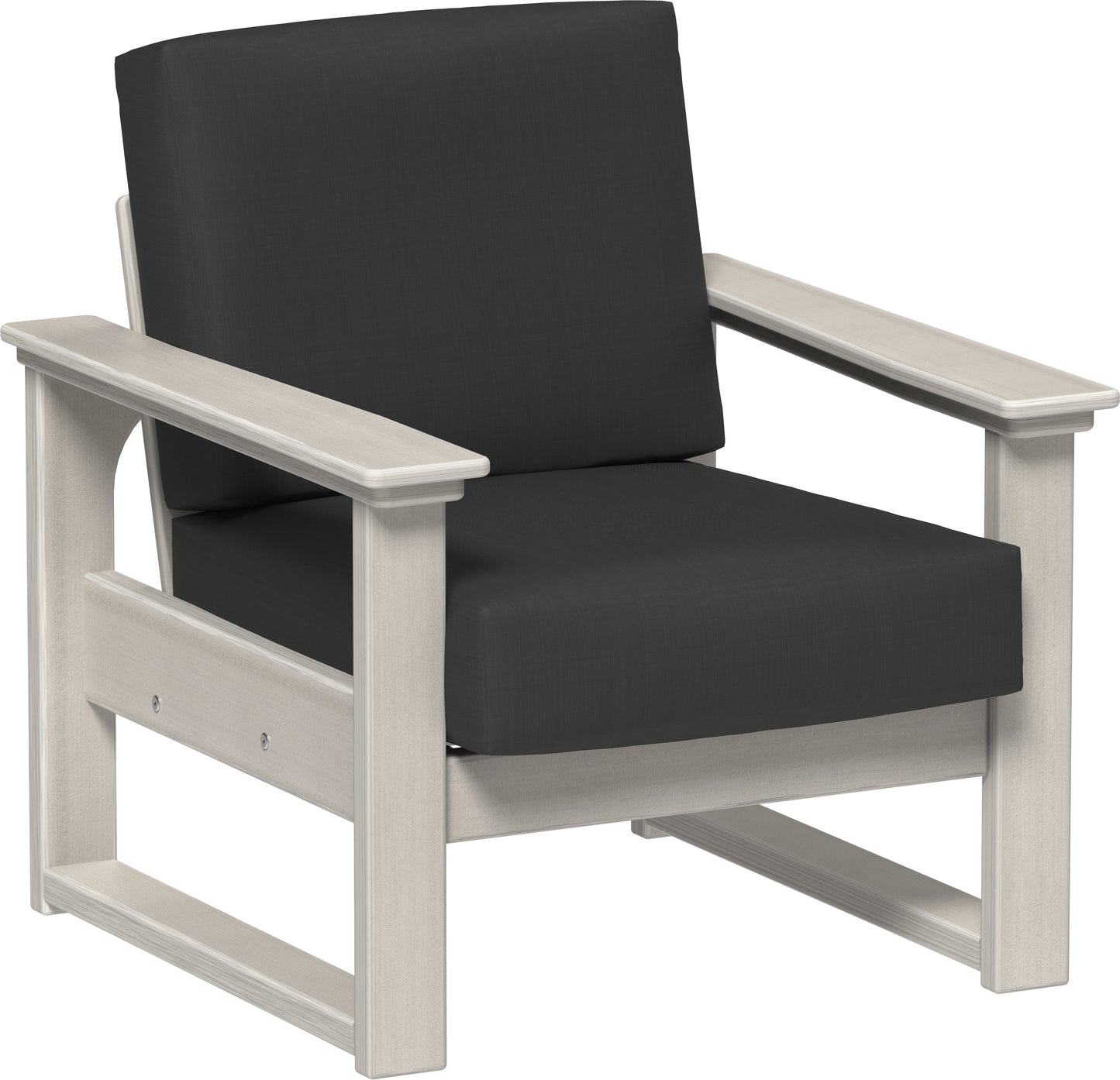 LuxCraft Recycled Plastic Lanai Deep Seating Chair - LEAD TIME TO SHIP 3 TO 4 WEEKS