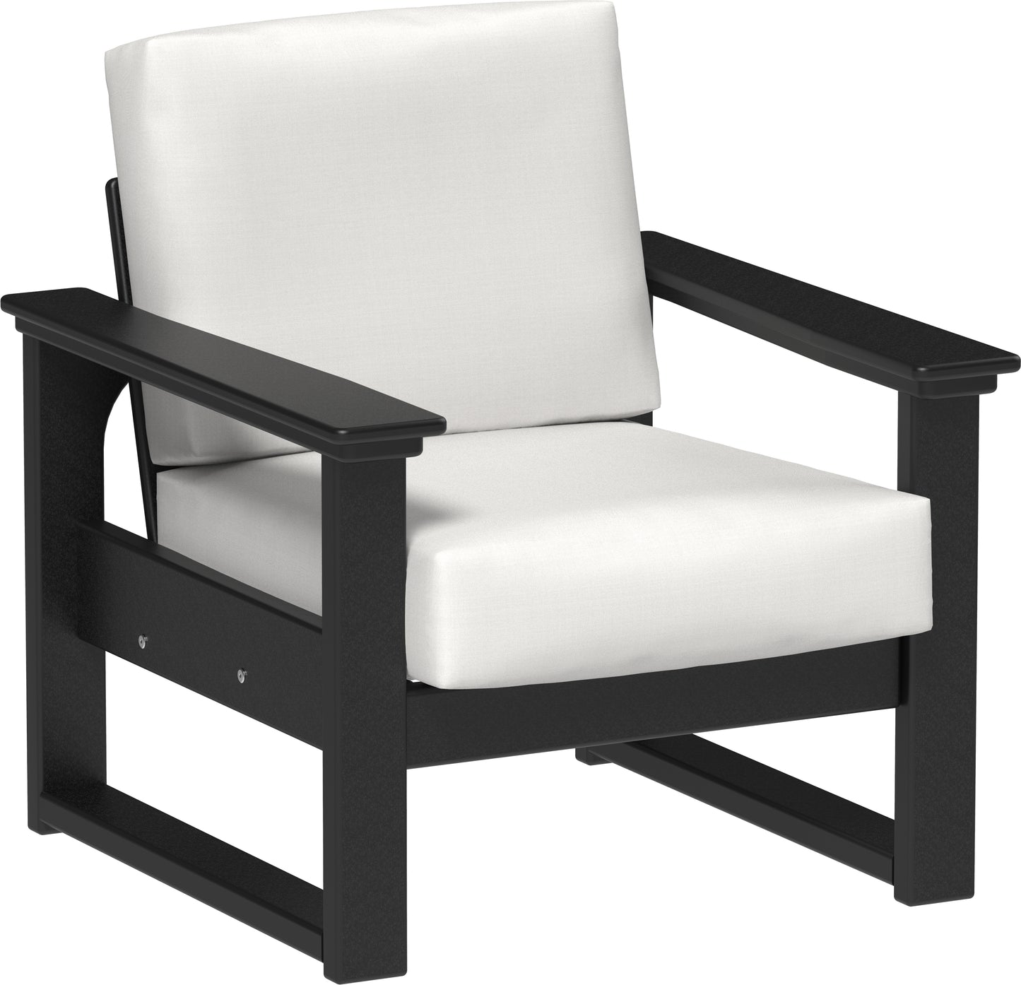 LuxCraft Recycled Plastic Lanai Deep Seating Chair - LEAD TIME TO SHIP 3 TO 4 WEEKS