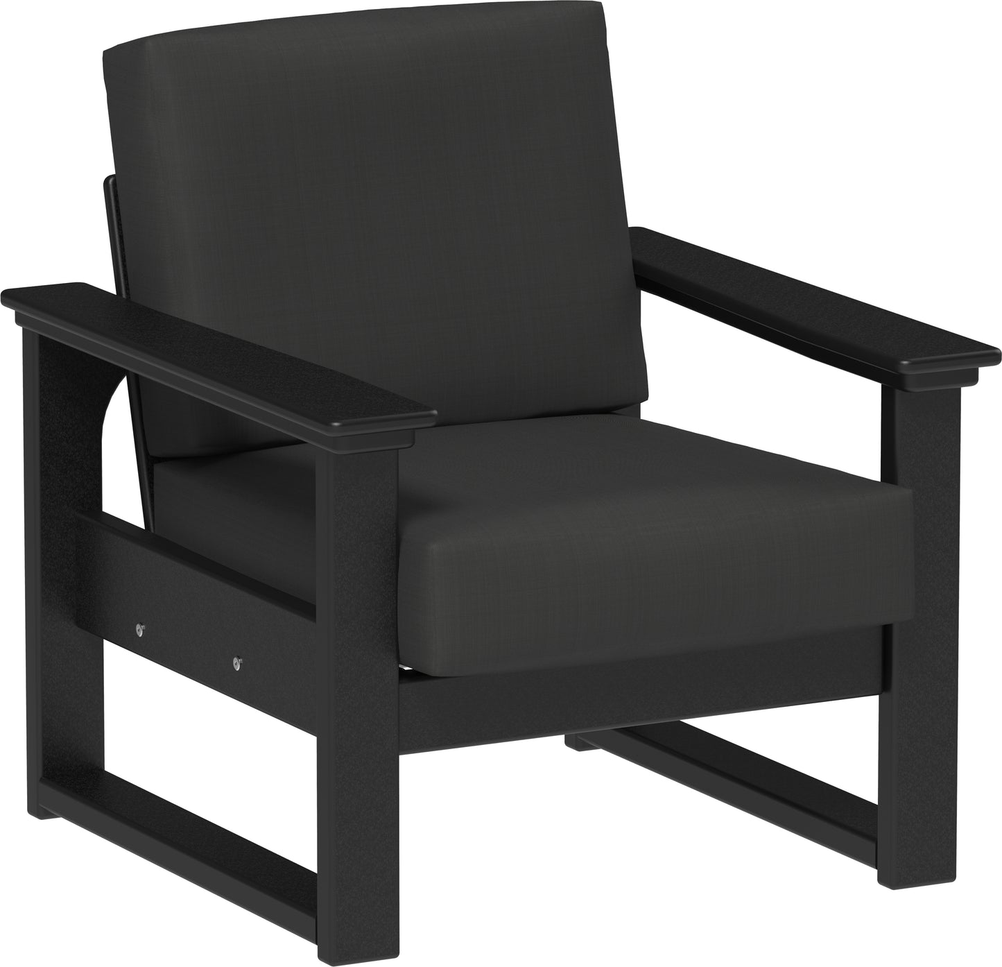 LuxCraft Recycled Plastic Lanai Deep Seating Chair - LEAD TIME TO SHIP 3 TO 4 WEEKS