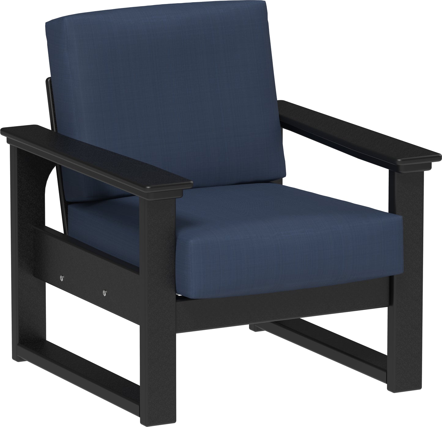 LuxCraft Recycled Plastic Lanai Deep Seating Chair - LEAD TIME TO SHIP 3 TO 4 WEEKS