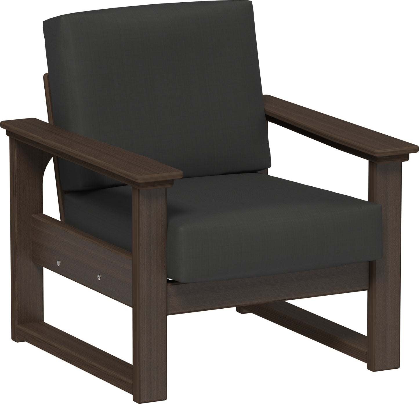 LuxCraft Recycled Plastic Lanai Deep Seating Chair - LEAD TIME TO SHIP 3 TO 4 WEEKS