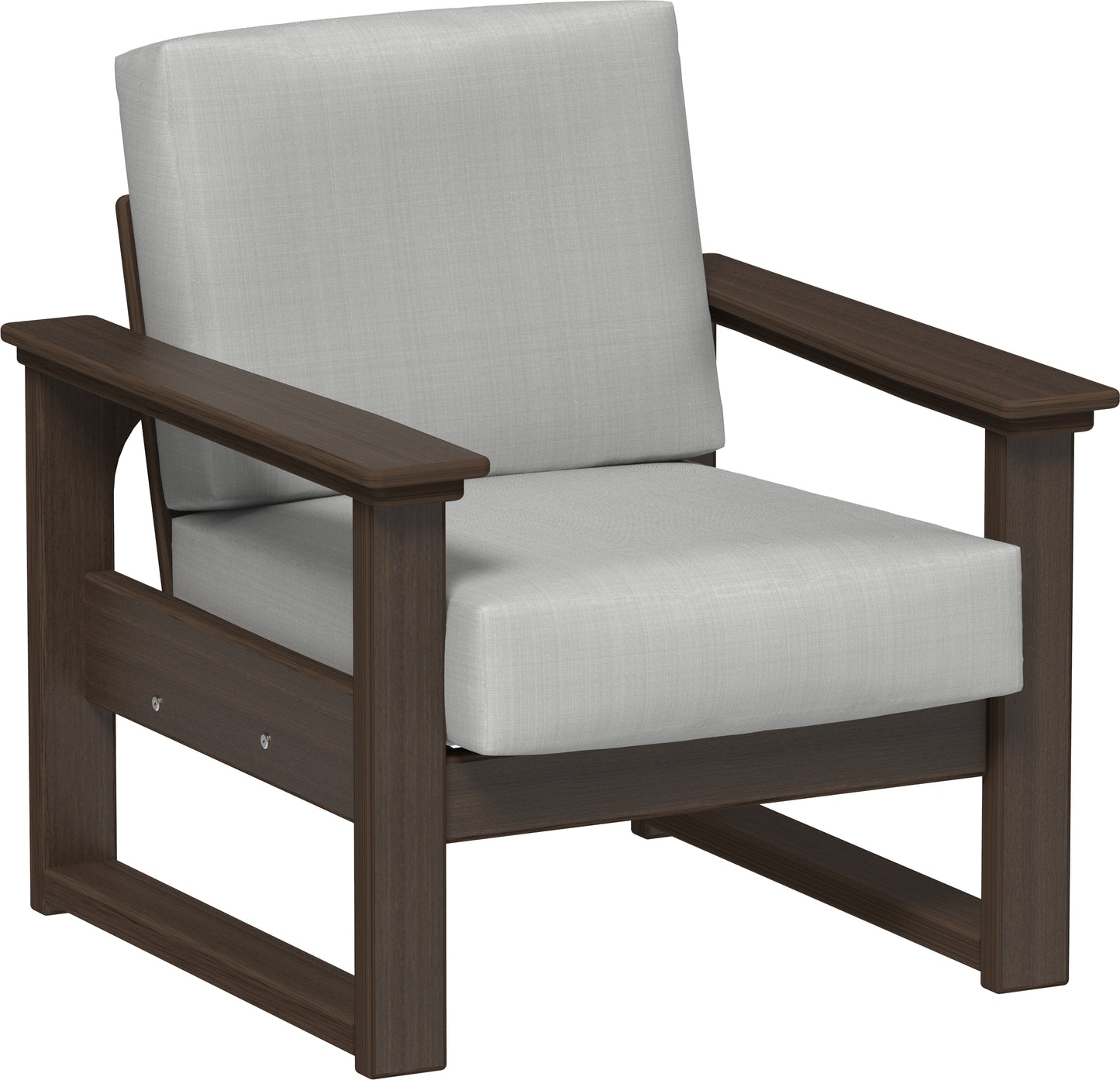 LuxCraft Recycled Plastic Lanai Deep Seating Chair - LEAD TIME TO SHIP 3 TO 4 WEEKS