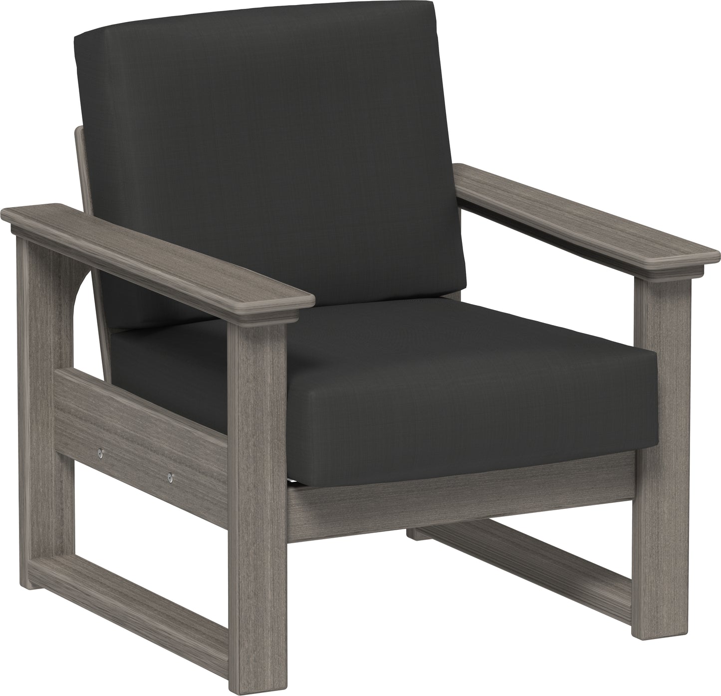 LuxCraft Recycled Plastic Lanai Deep Seating Chair - LEAD TIME TO SHIP 3 TO 4 WEEKS