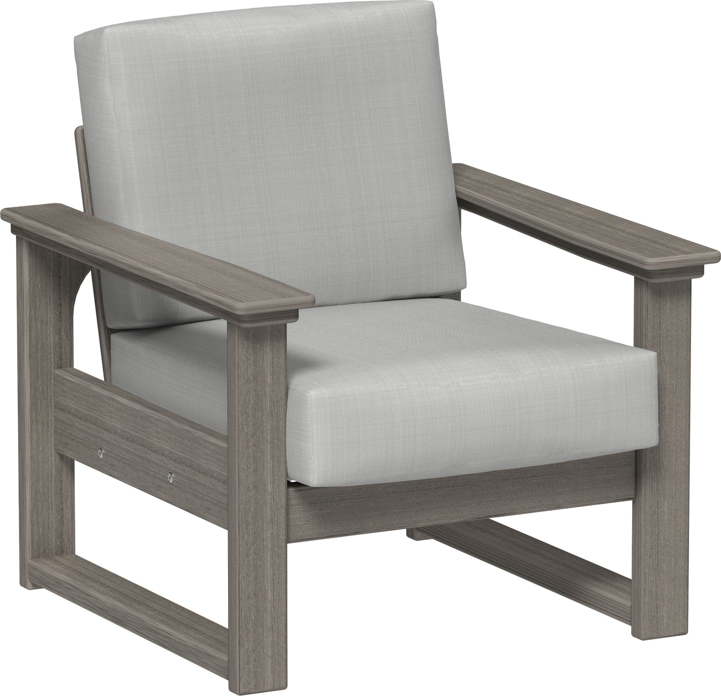 LuxCraft Recycled Plastic Lanai Deep Seating Chair - LEAD TIME TO SHIP 3 TO 4 WEEKS