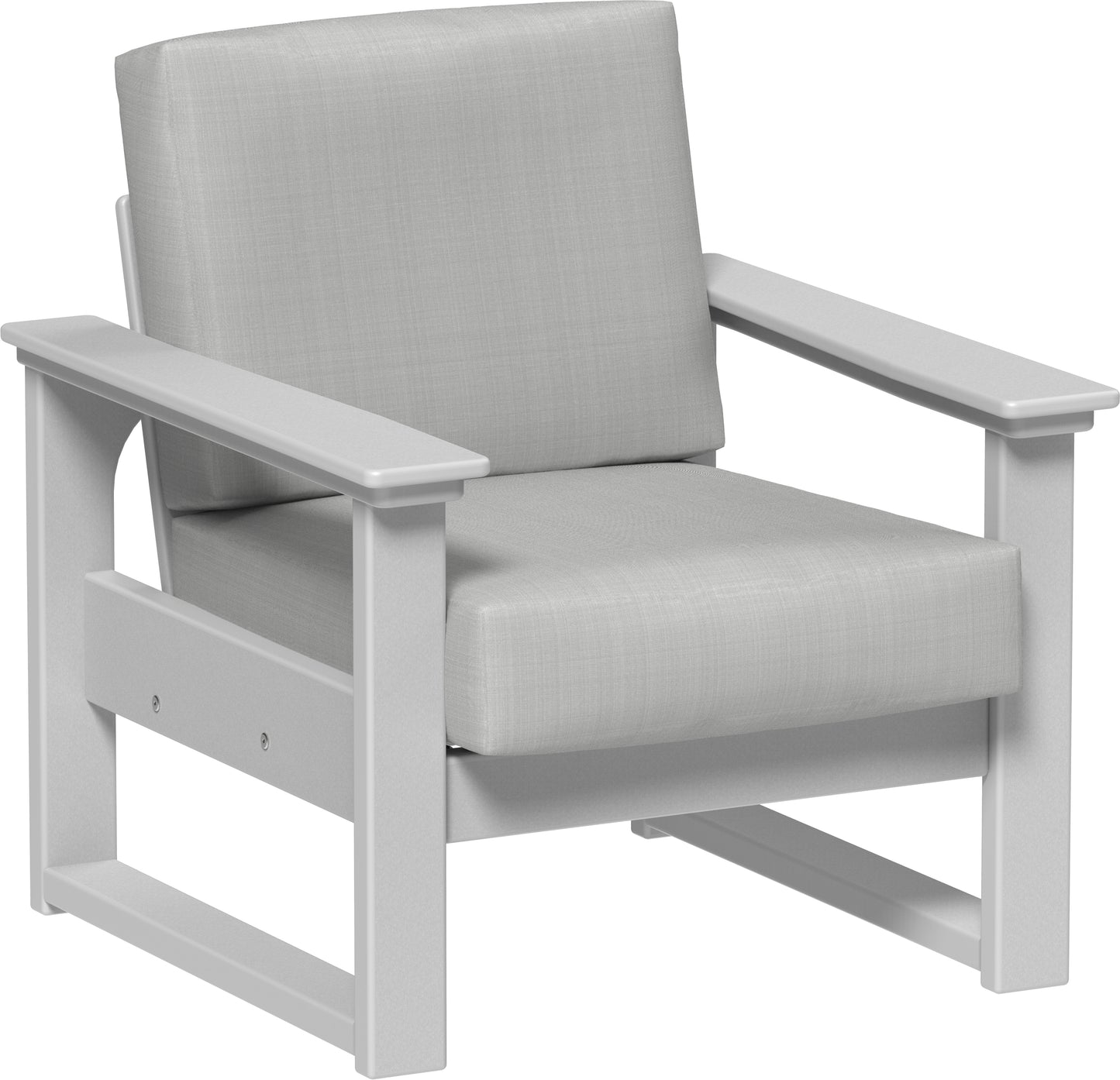 LuxCraft Recycled Plastic Lanai Deep Seating Chair - LEAD TIME TO SHIP 3 TO 4 WEEKS