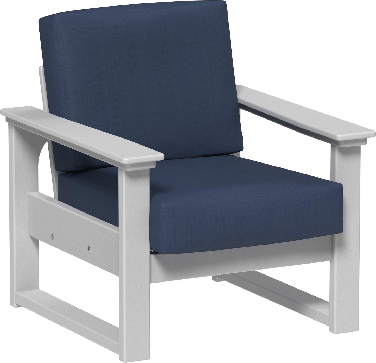 LuxCraft Recycled Plastic Lanai Deep Seating Chair - LEAD TIME TO SHIP 3 TO 4 WEEKS