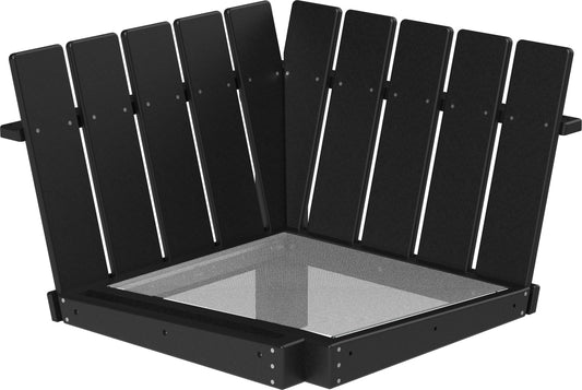LuxCraft Recycled Plastic Lanai Deep Seating - Corner Section - LEAD TIME TO SHIP 3 TO 4 WEEKS
