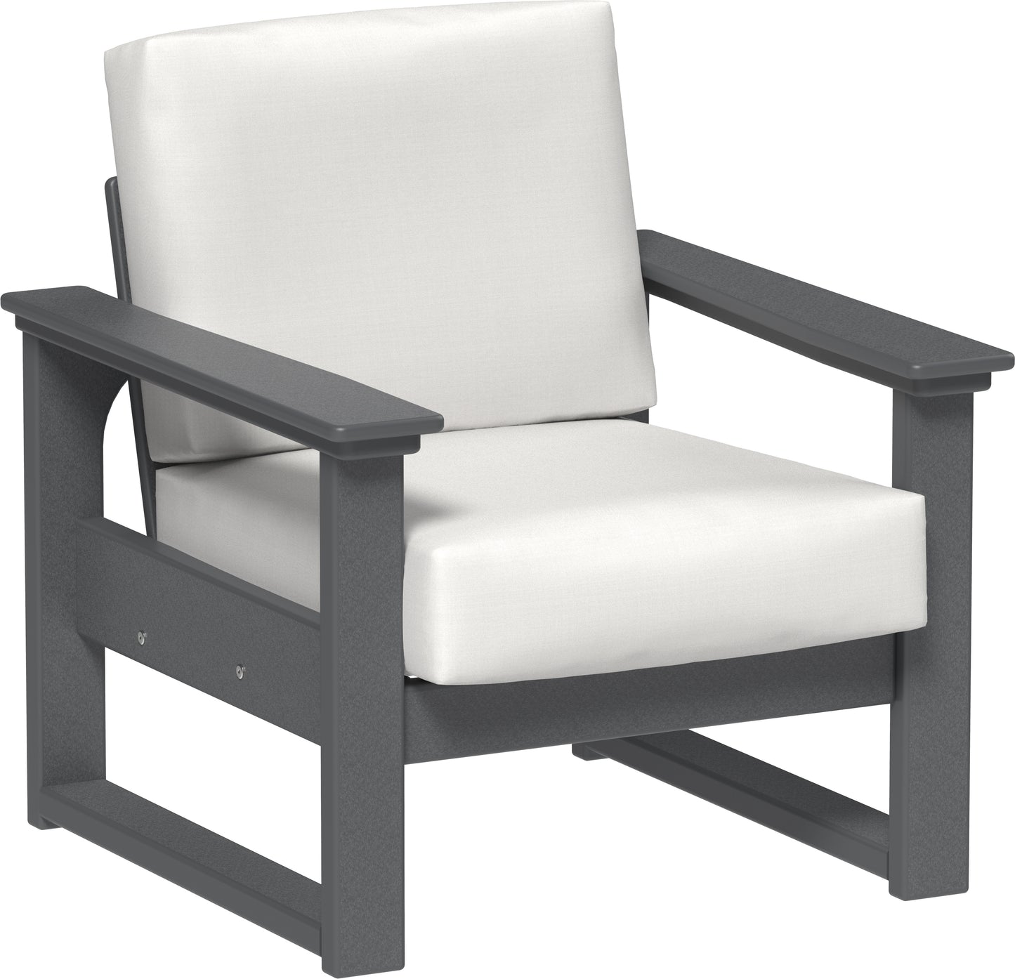 LuxCraft Recycled Plastic Lanai Deep Seating Chair - LEAD TIME TO SHIP 3 TO 4 WEEKS