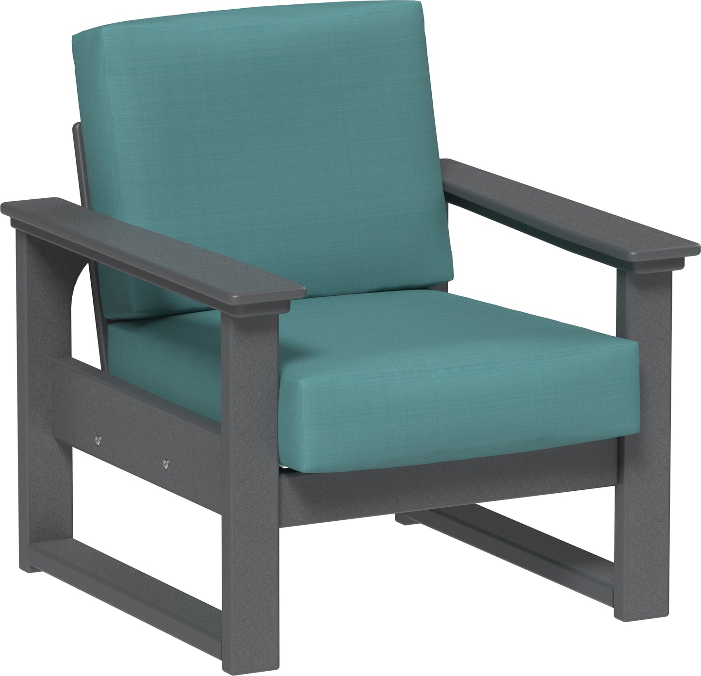 LuxCraft Recycled Plastic Lanai Deep Seating Chair - LEAD TIME TO SHIP 3 TO 4 WEEKS
