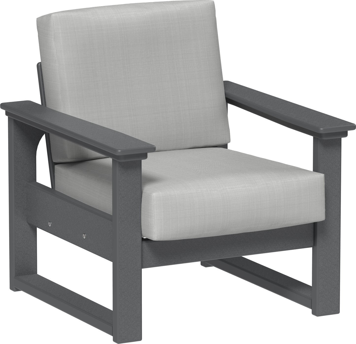 LuxCraft Recycled Plastic Lanai Deep Seating Chair - LEAD TIME TO SHIP 3 TO 4 WEEKS