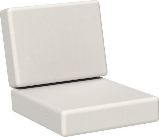 LuxCraft Recycled Plastic Lanai Deep Seating Cushion Set (Seat & Back) - LEAD TIME TO SHIP 3 TO 4 WEEKS