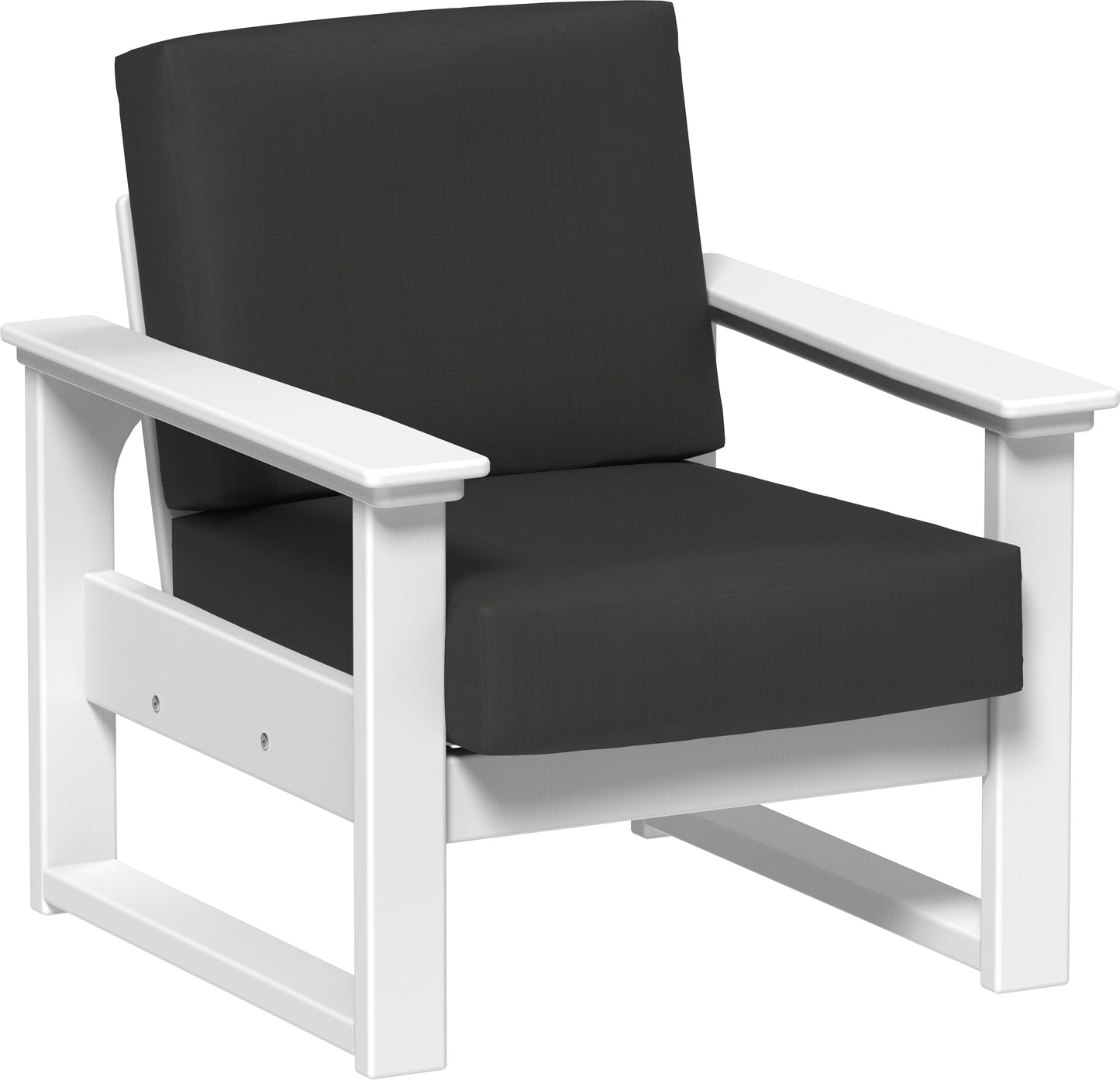 LuxCraft Recycled Plastic Lanai Deep Seating Chair - LEAD TIME TO SHIP 3 TO 4 WEEKS