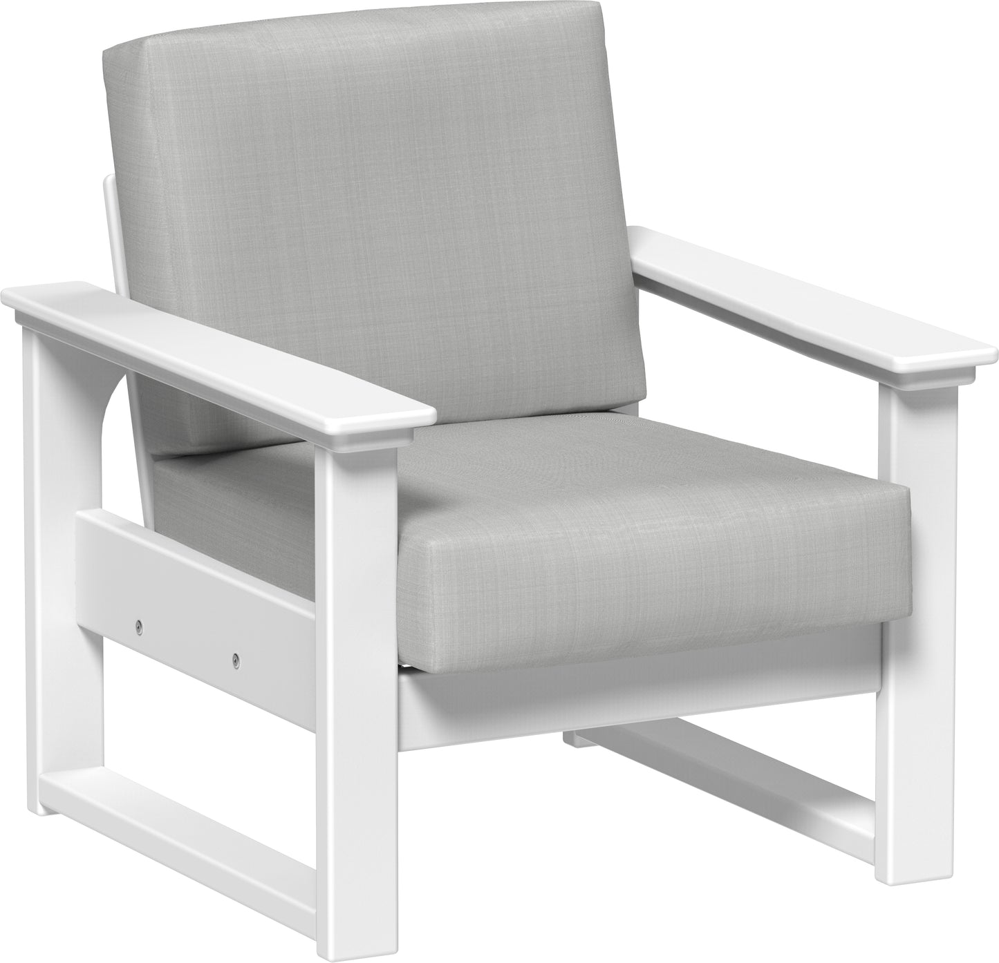 LuxCraft Recycled Plastic Lanai Deep Seating Chair - LEAD TIME TO SHIP 3 TO 4 WEEKS