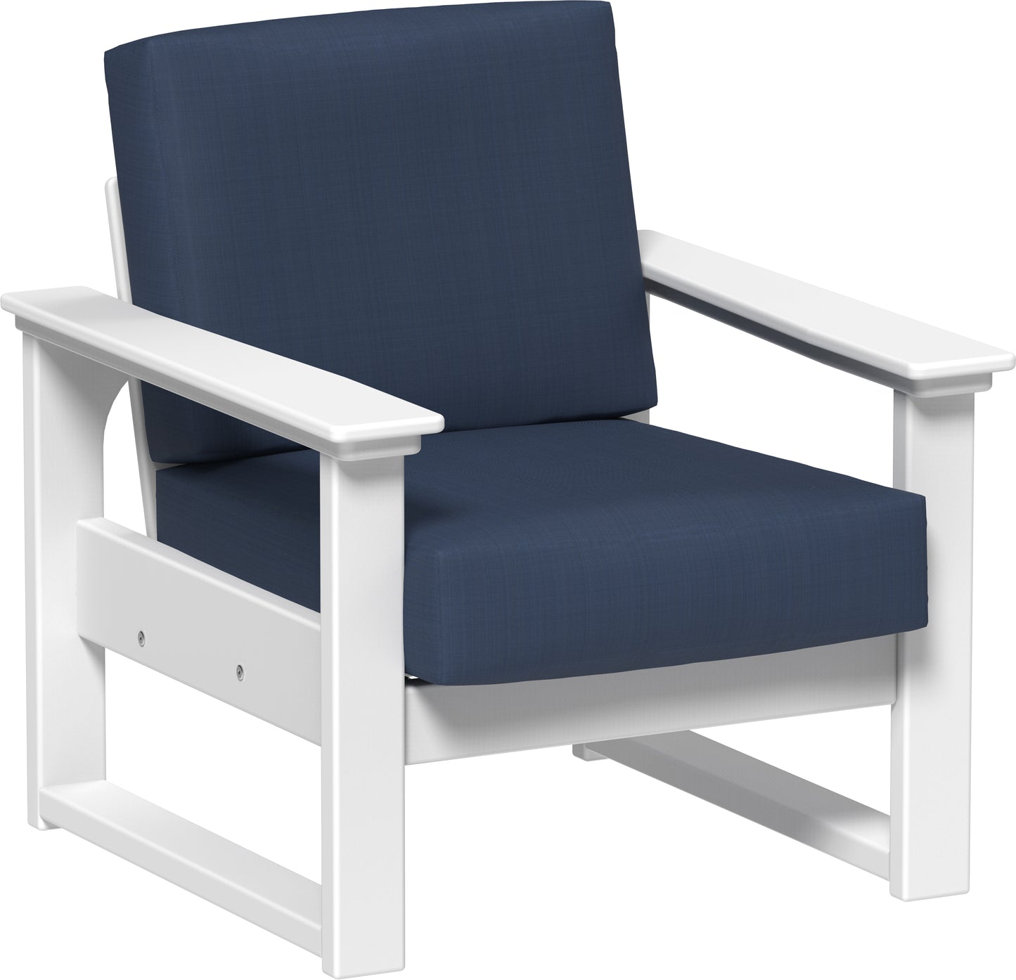 LuxCraft Recycled Plastic Lanai Deep Seating Chair - LEAD TIME TO SHIP 3 TO 4 WEEKS